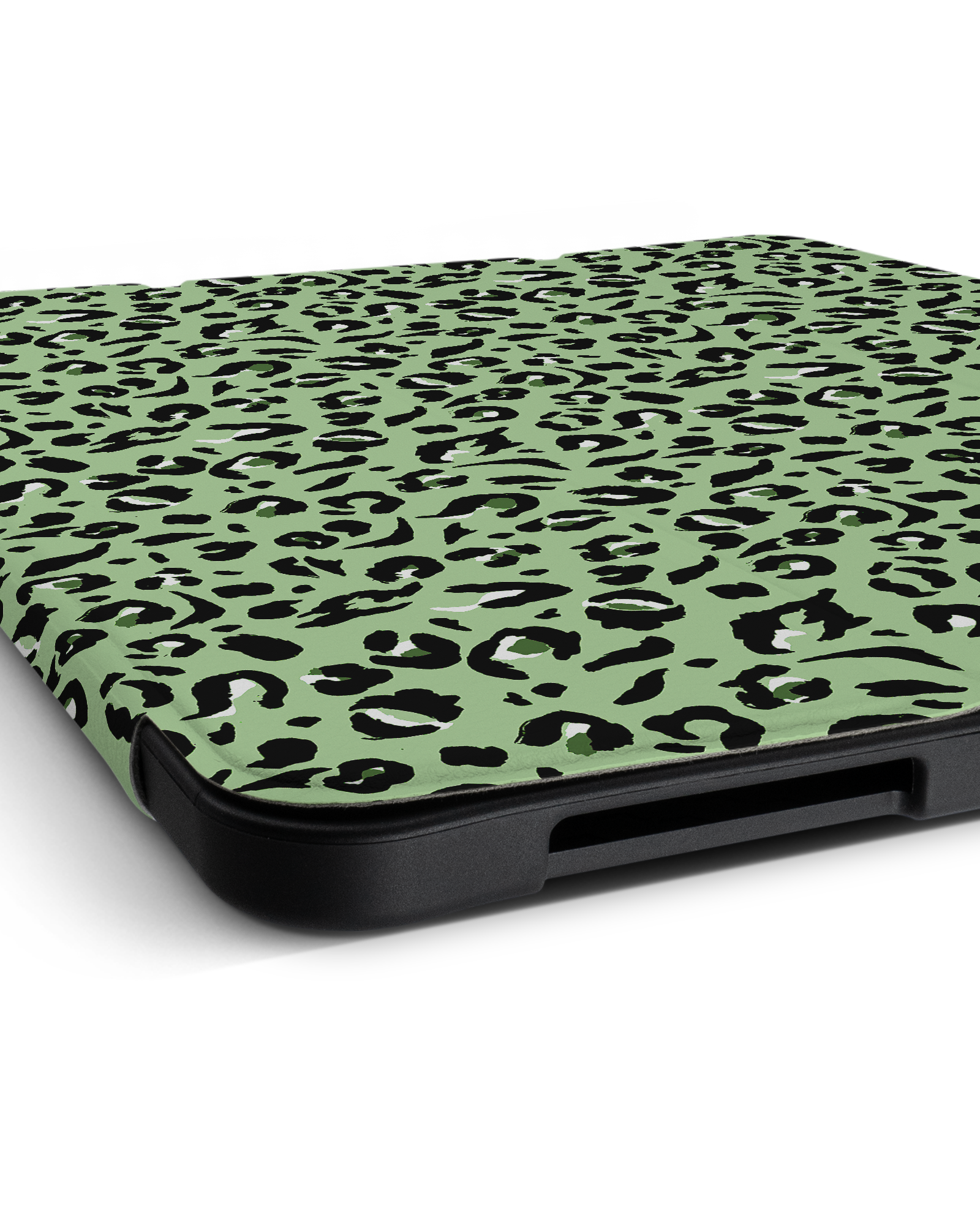 Mint Leopard iPad Case with Pencil Holder Apple iPad Pro (12.9