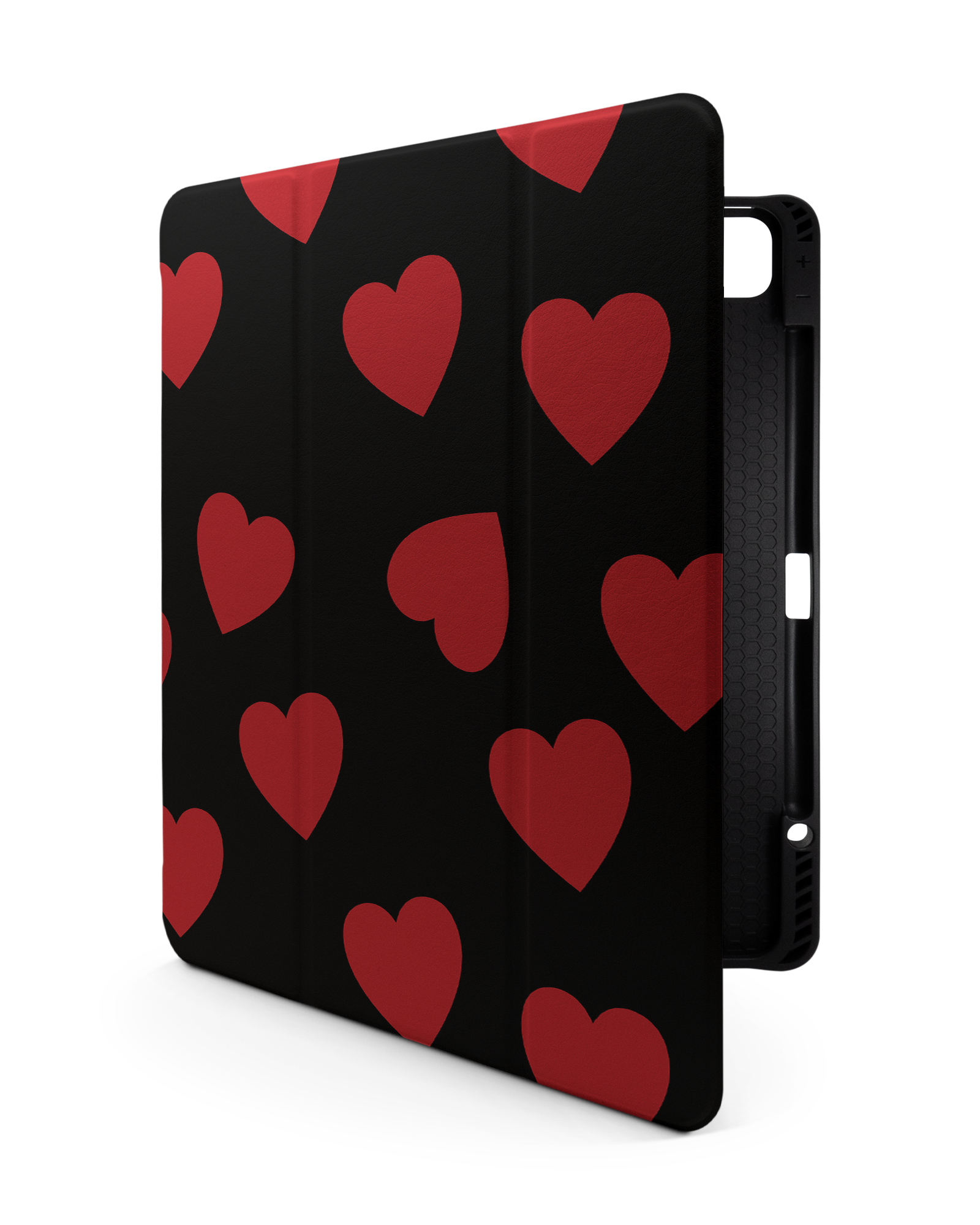 Repeating Hearts iPad Case with Pencil Holder Apple iPad Pro (12.9