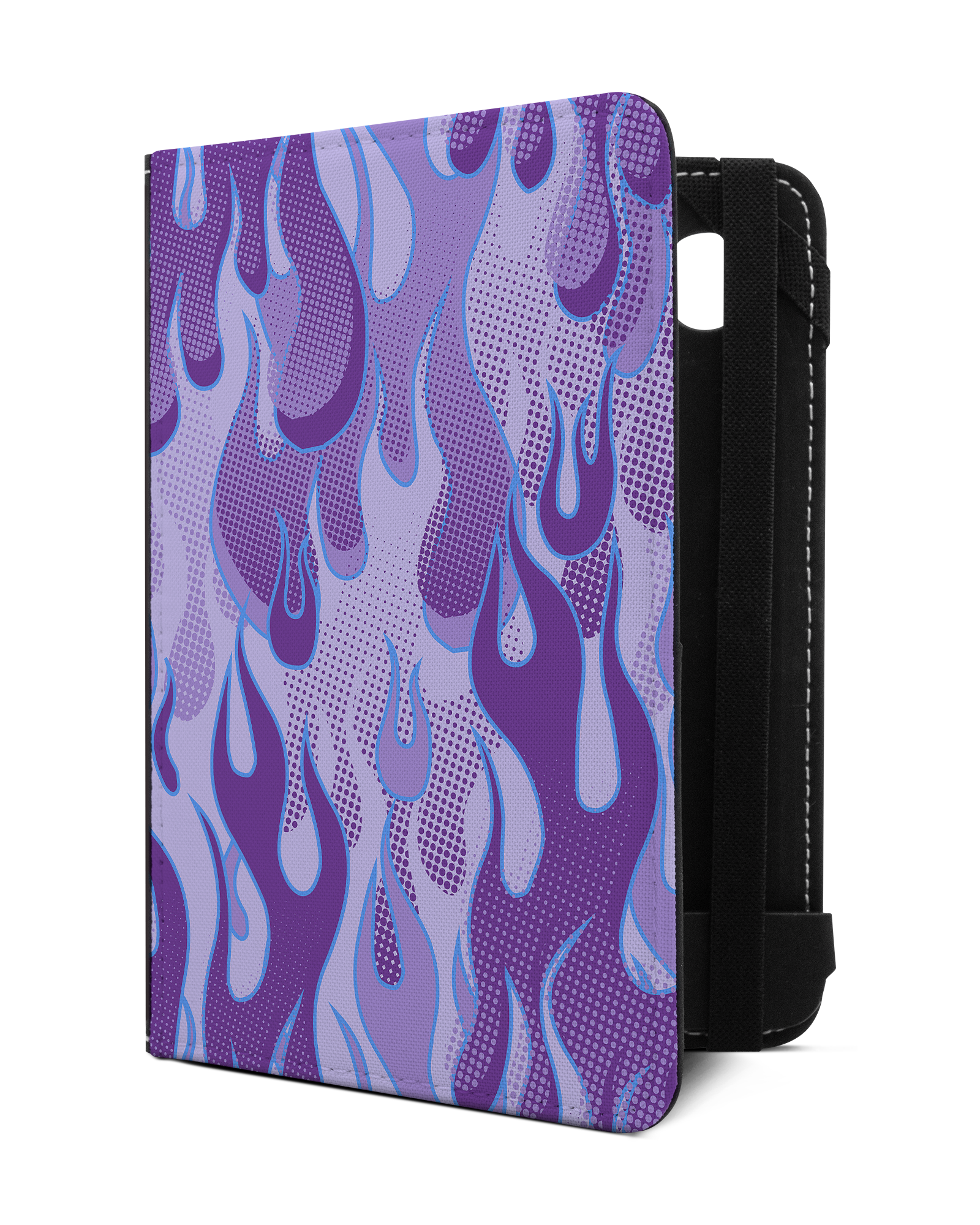 Purple Flames eReader Case tolino shine 4 (2022)