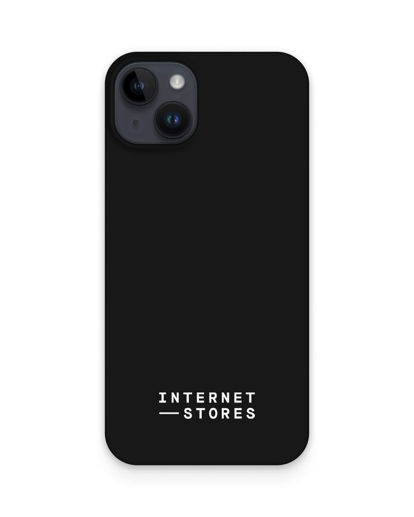 ISG Black Hard Shell Phone Case Apple iphone 15 Plus