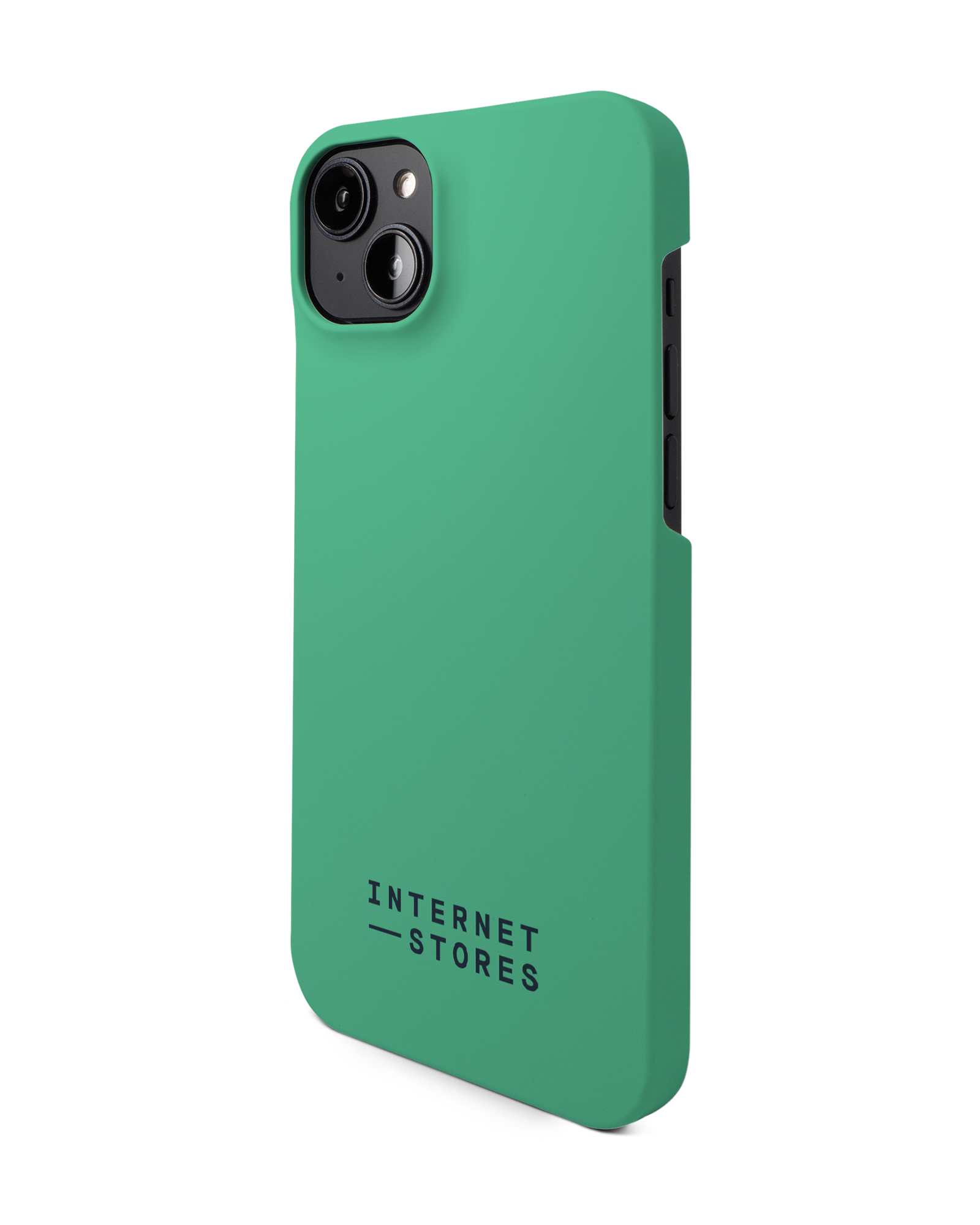 ISG Neon Green Hard Shell Phone Case Apple iPhone 14 Plus