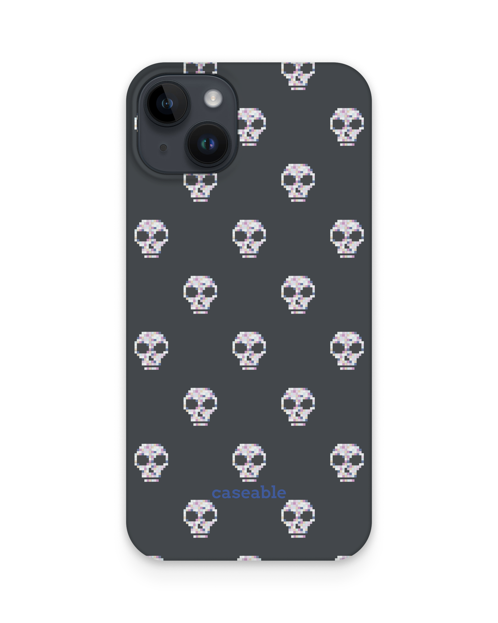 Digital Skulls Hard Shell Phone Case Apple iphone 15 Plus
