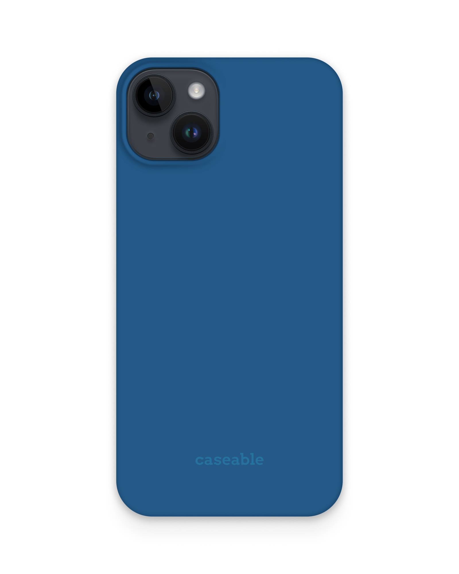 CLASSIC BLUE Hard Shell Phone Case Apple iphone 15 Plus