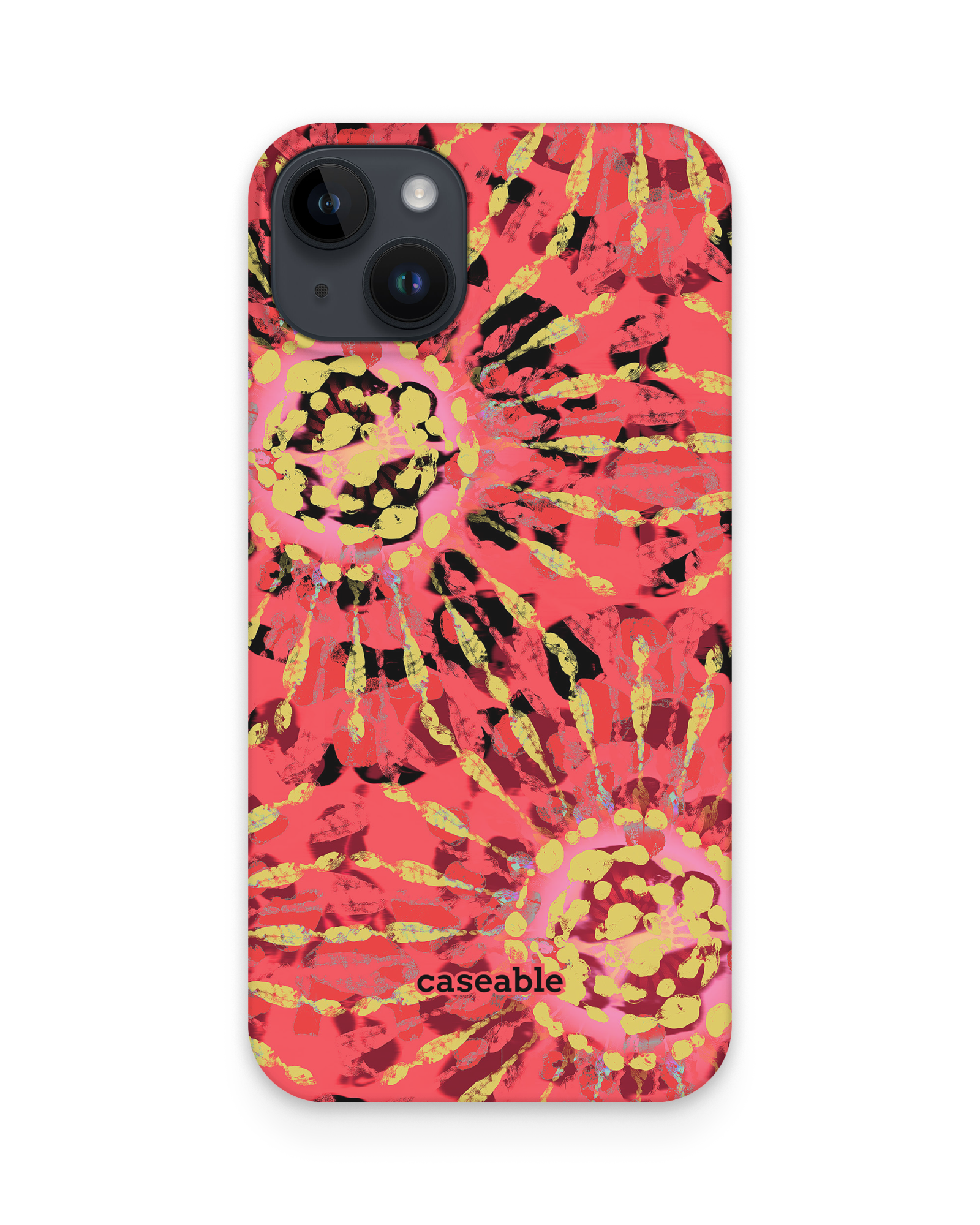 Y2K Tie Dye Hard Shell Phone Case Apple iphone 15 Plus