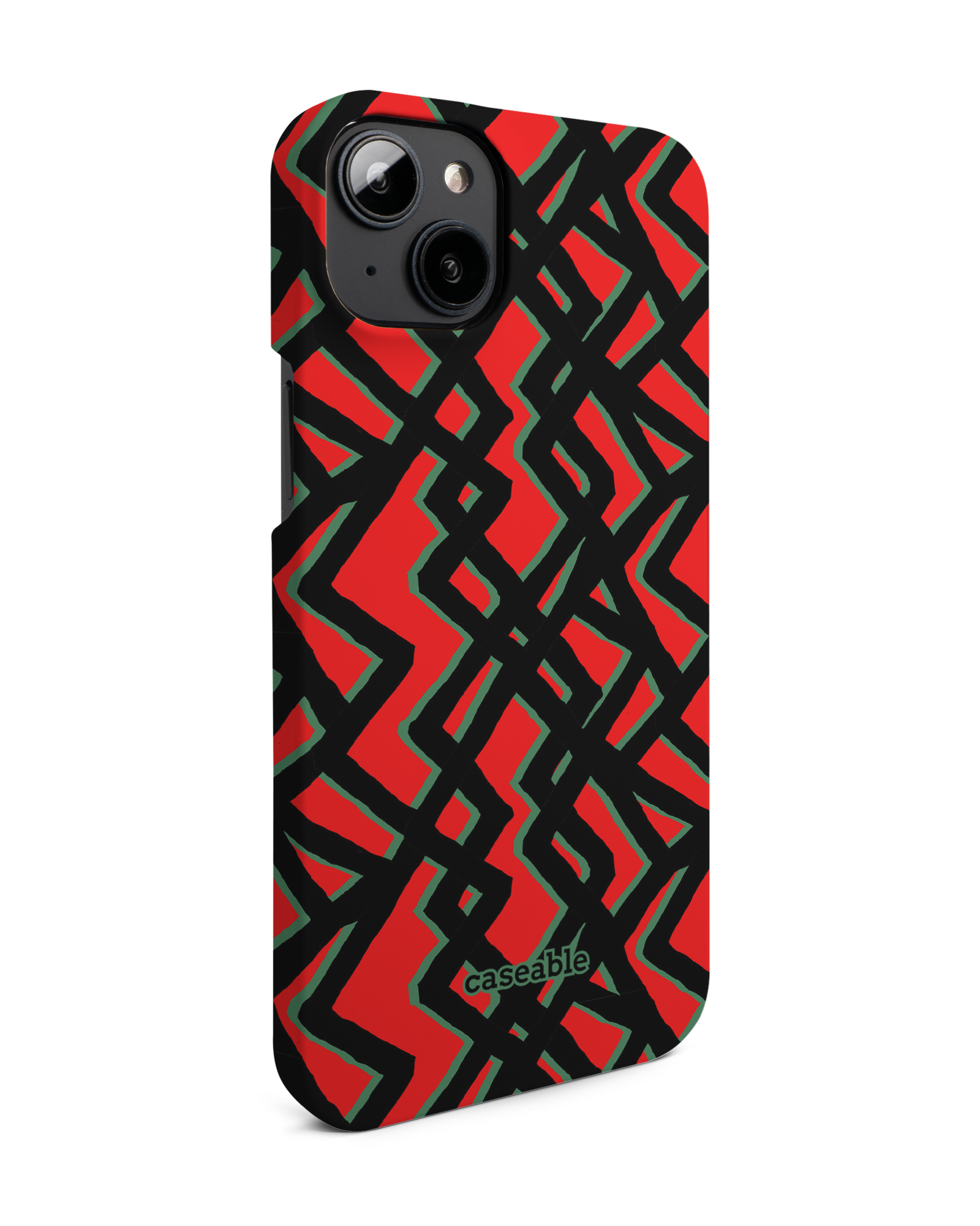 Fences Pattern Hard Shell Phone Case Apple iPhone 14 Plus