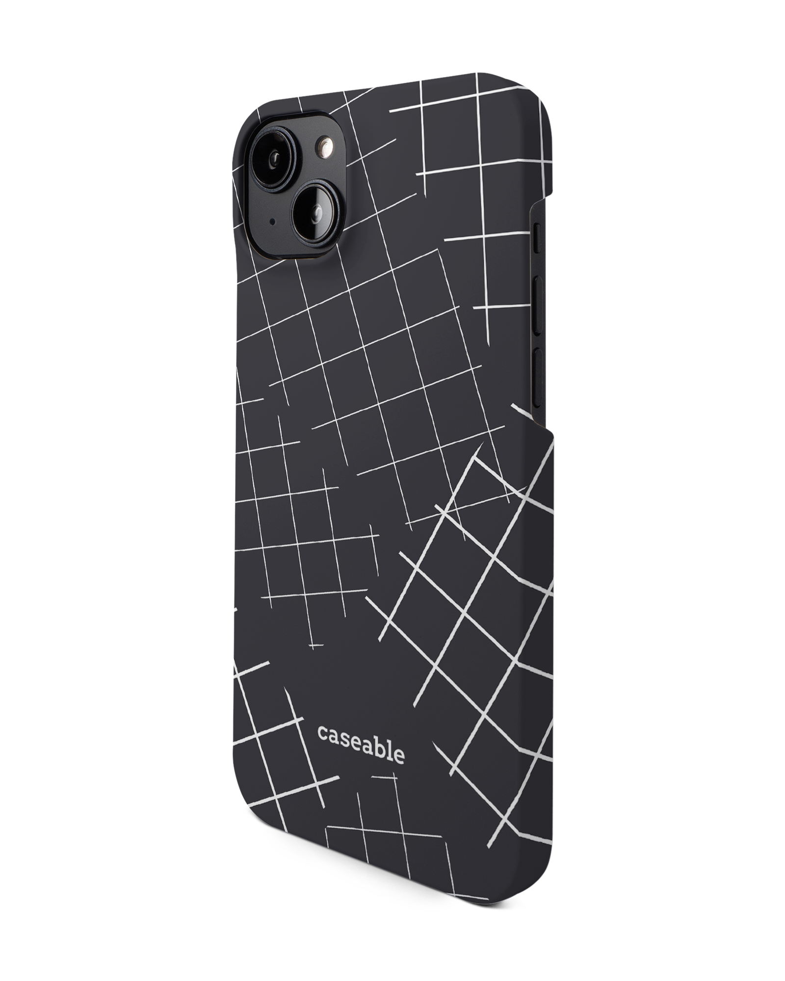 Grids Hard Shell Phone Case Apple iPhone 14 Plus