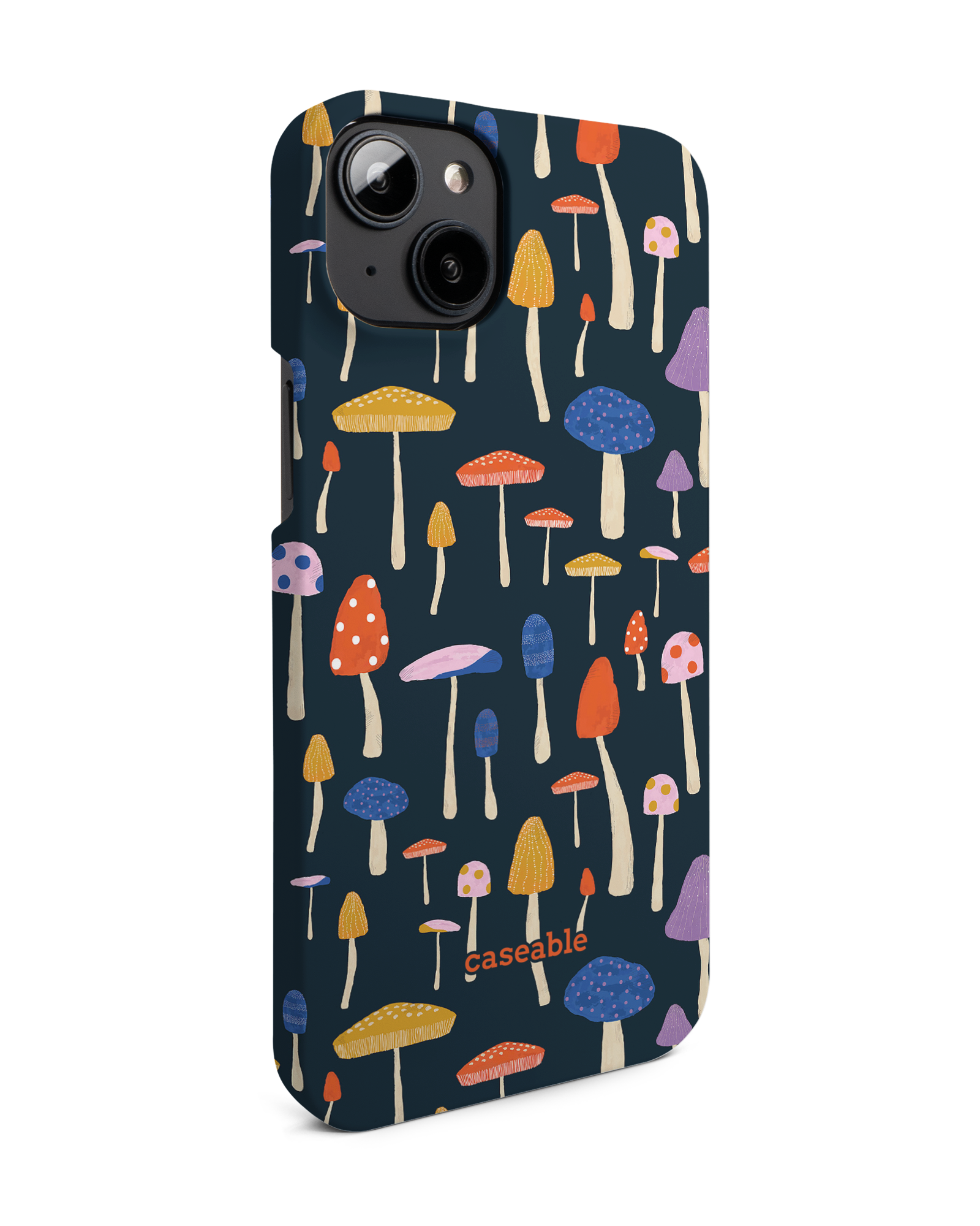 Mushroom Delights Hard Shell Phone Case Apple iPhone 14 Plus