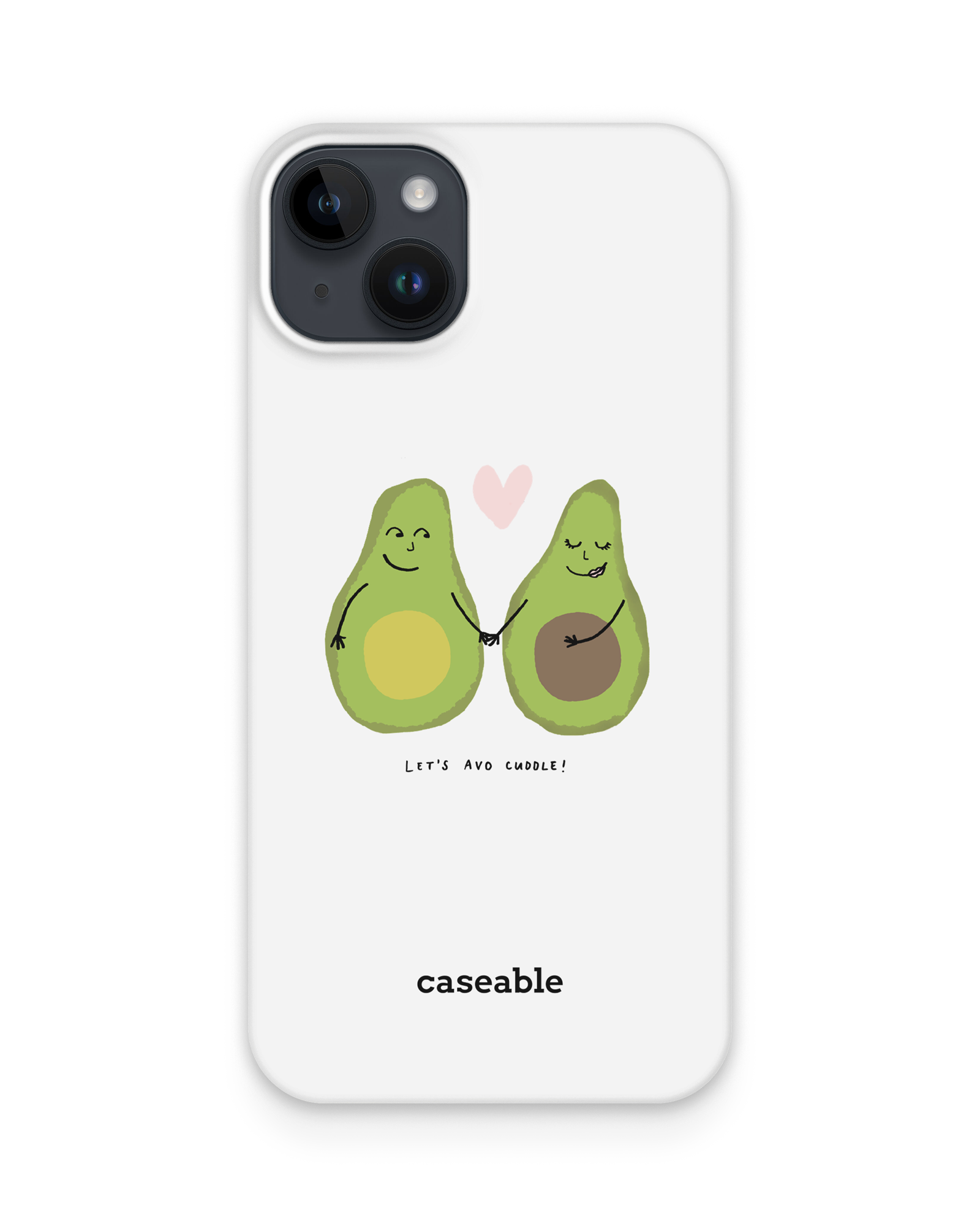 Avocado Hard Shell Phone Case Apple iPhone 14 Plus