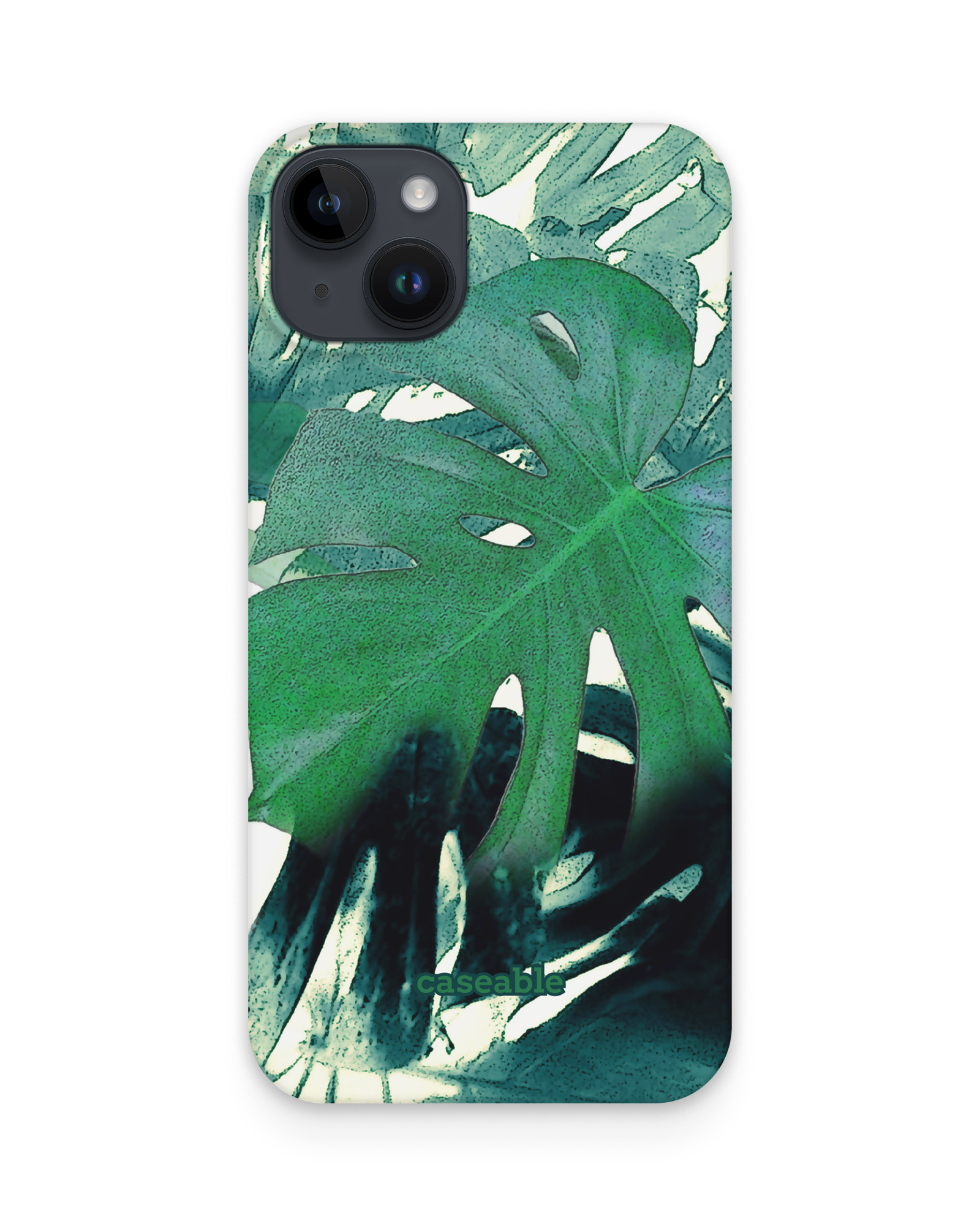 Saturated Plants Hard Shell Phone Case Apple iPhone 14 Plus