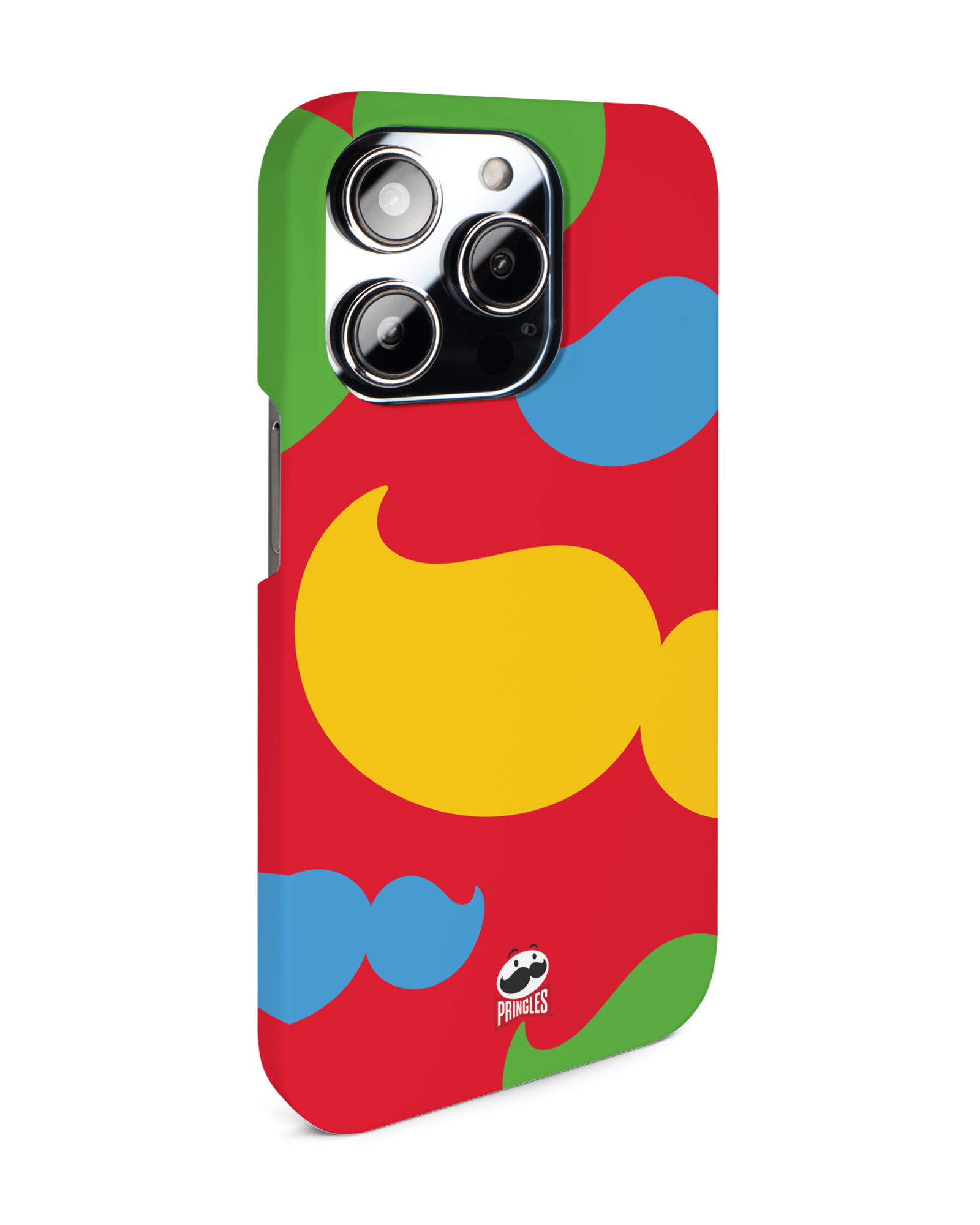 Pringles Moustache Hard Shell Phone Case Apple iPhone 14 Pro