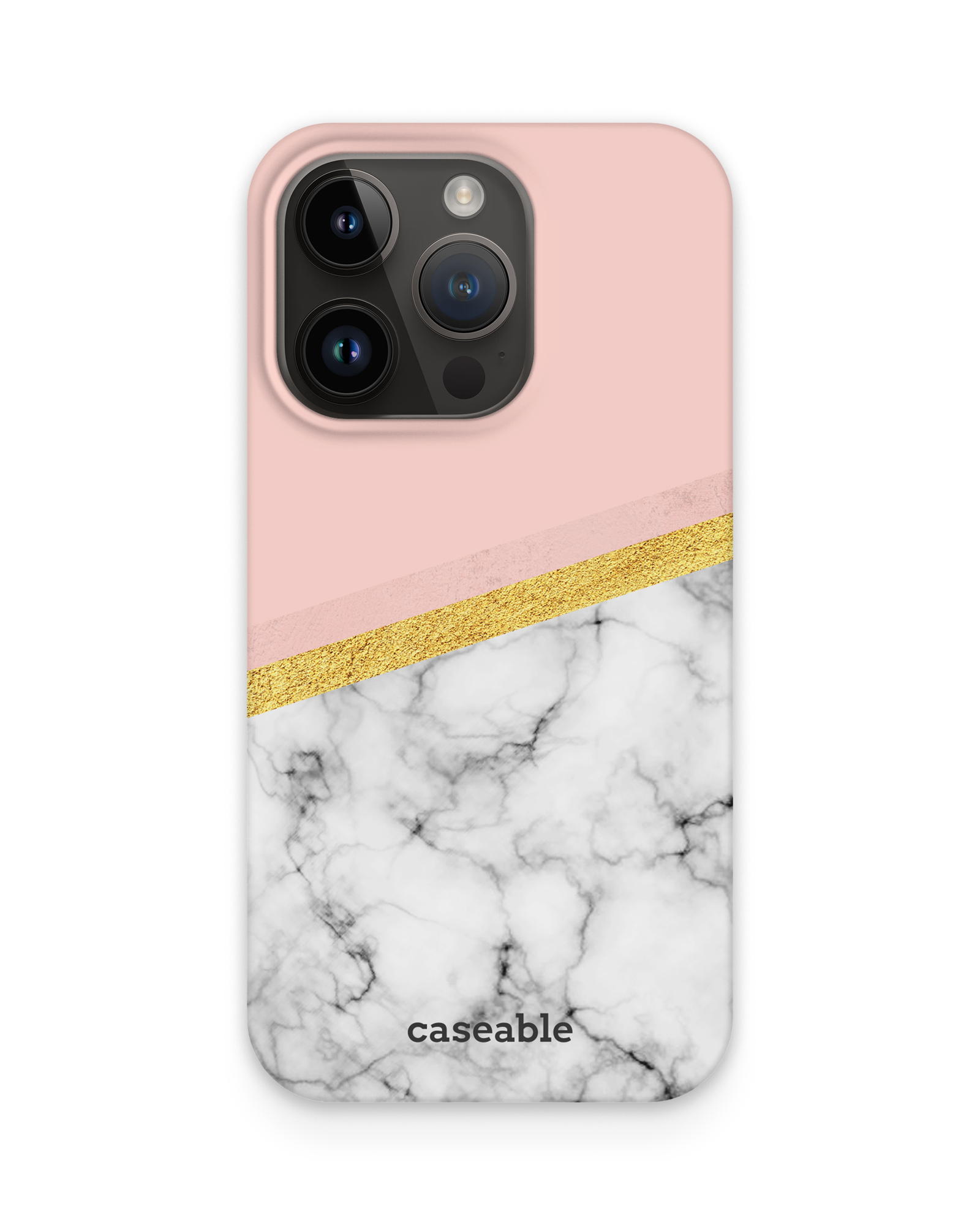 Marble Slice Hard Shell Phone Case Apple iPhone 15 Pro