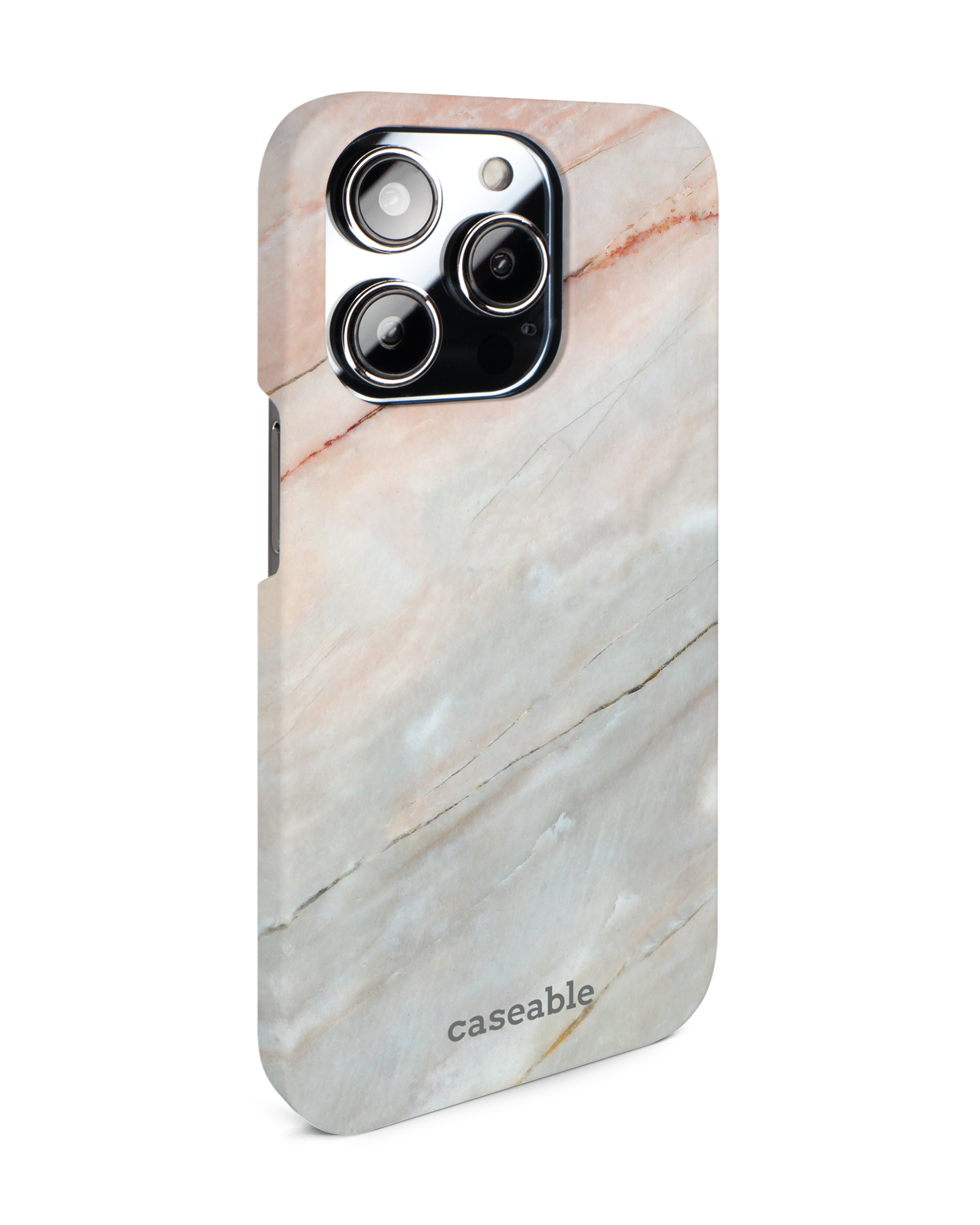 Mother of Pearl Marble Hard Shell Phone Case Apple iPhone 14 Pro