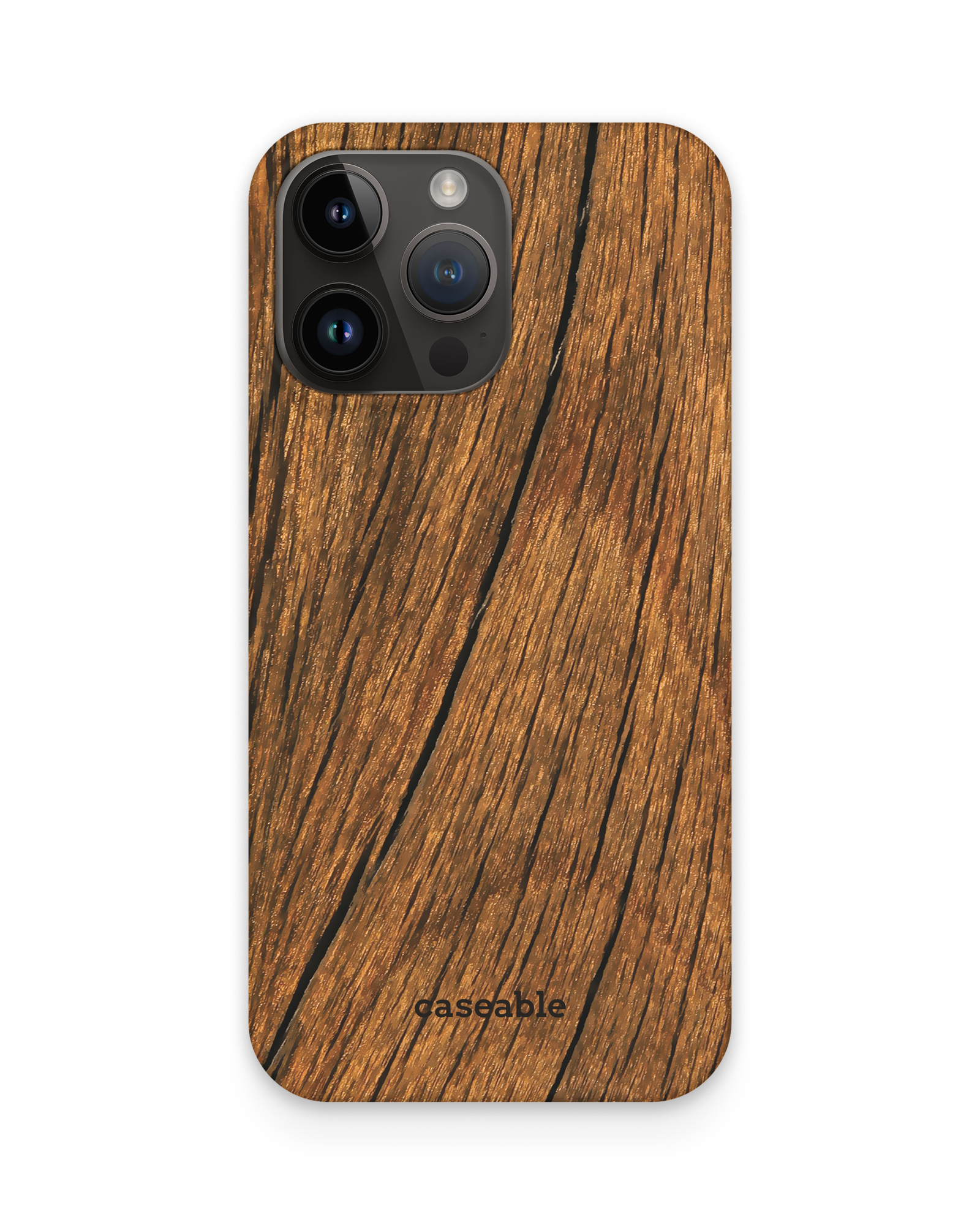 Wood Hard Shell Phone Case Apple iPhone 15 Pro Max