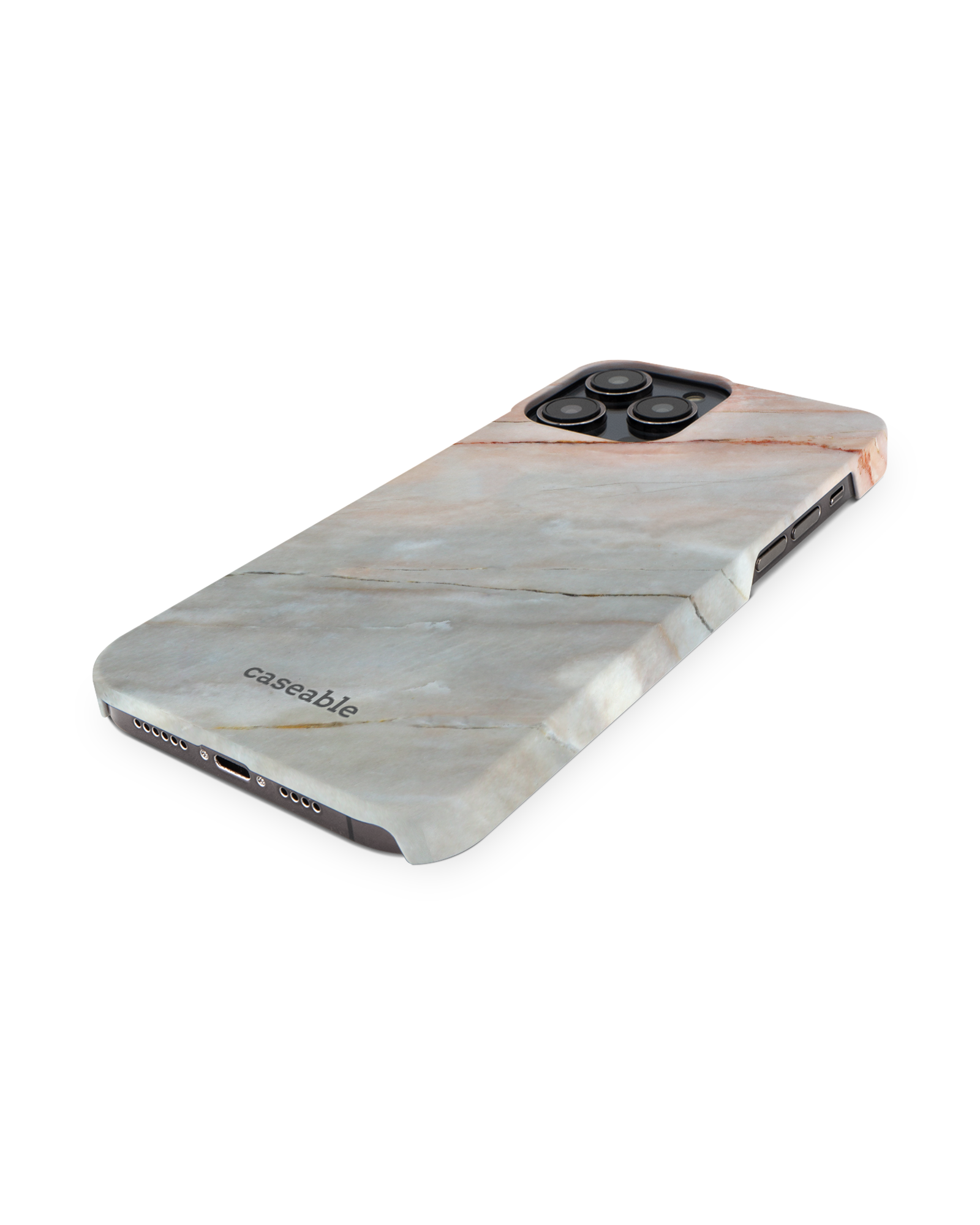 Mother of Pearl Marble Hard Shell Phone Case Apple iPhone 14 Pro Max