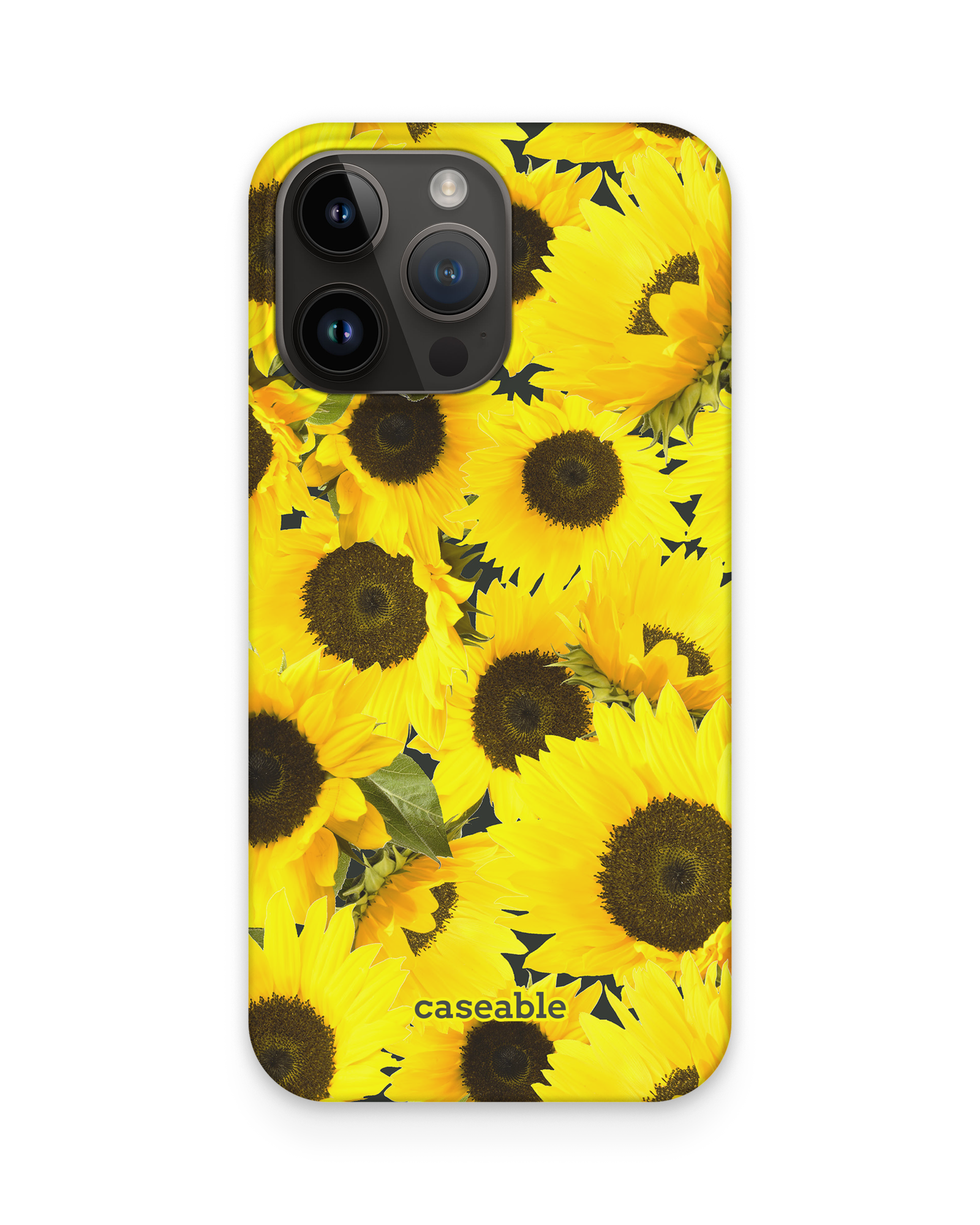 Sunflowers Hard Shell Phone Case Apple iPhone 15 Pro Max