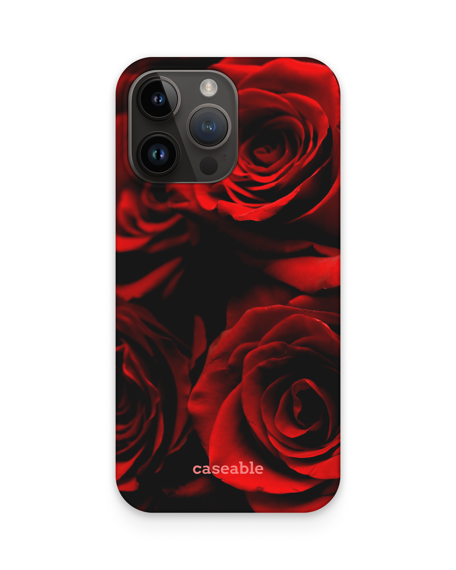 Red Roses Hard Shell Phone Case Apple iPhone 14 Pro Max