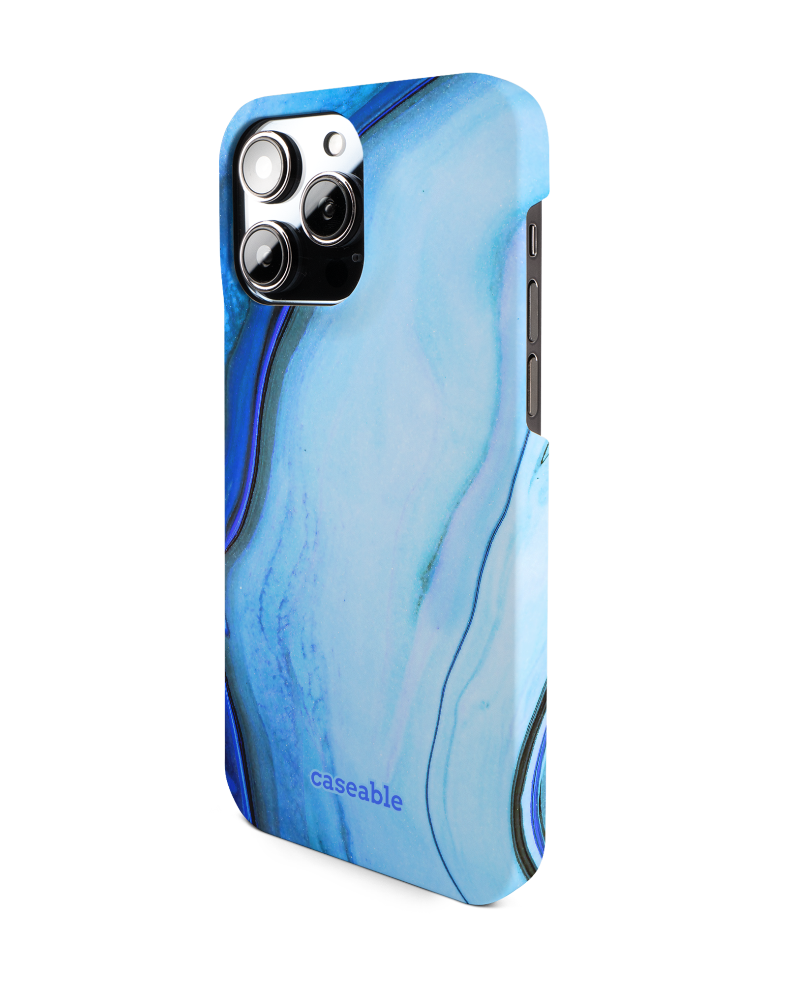 Cool Blues Hard Shell Phone Case Apple iPhone 14 Pro Max