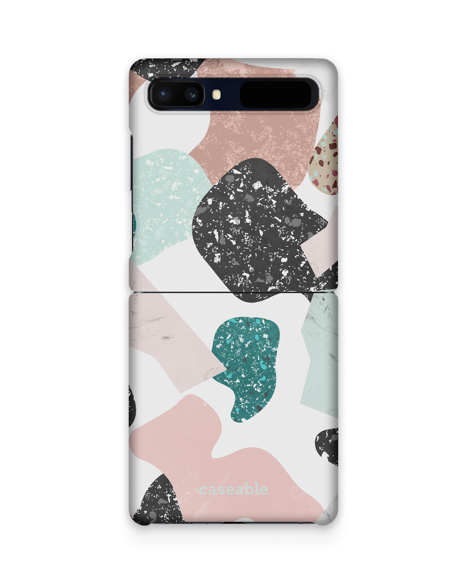 Scattered Shapes Hard Shell Phone Case Samsung Galaxy Z Flip