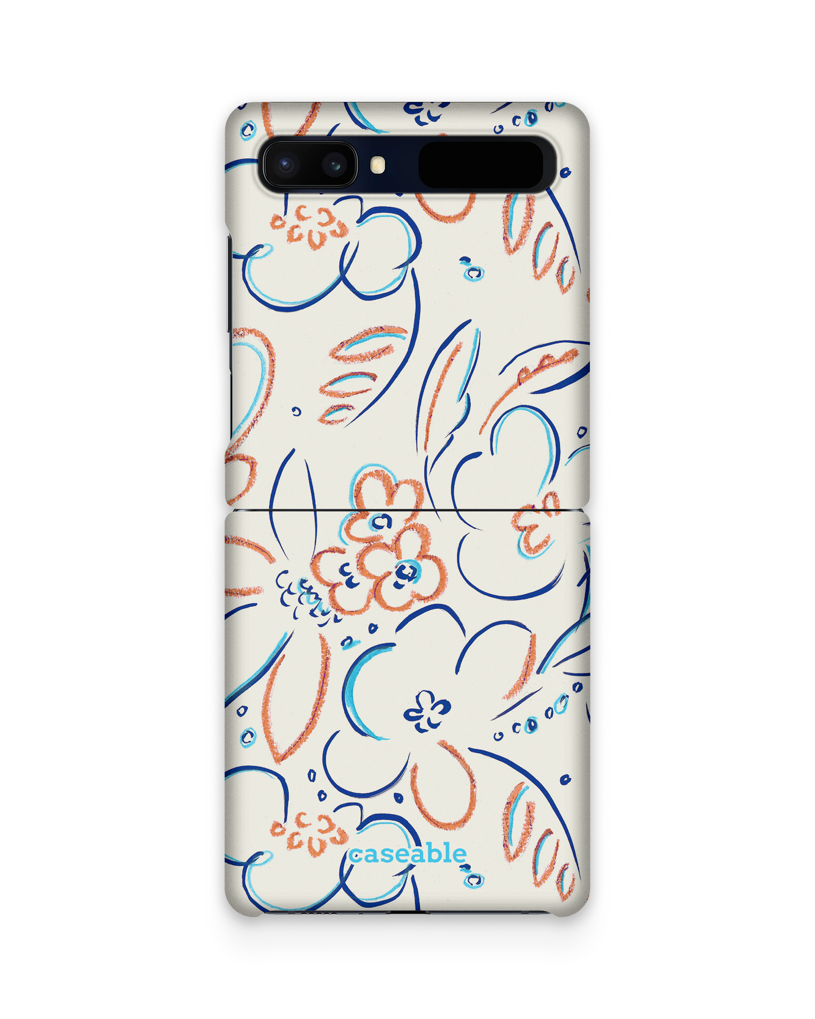 Bloom Doodles Hard Shell Phone Case Samsung Galaxy Z Flip