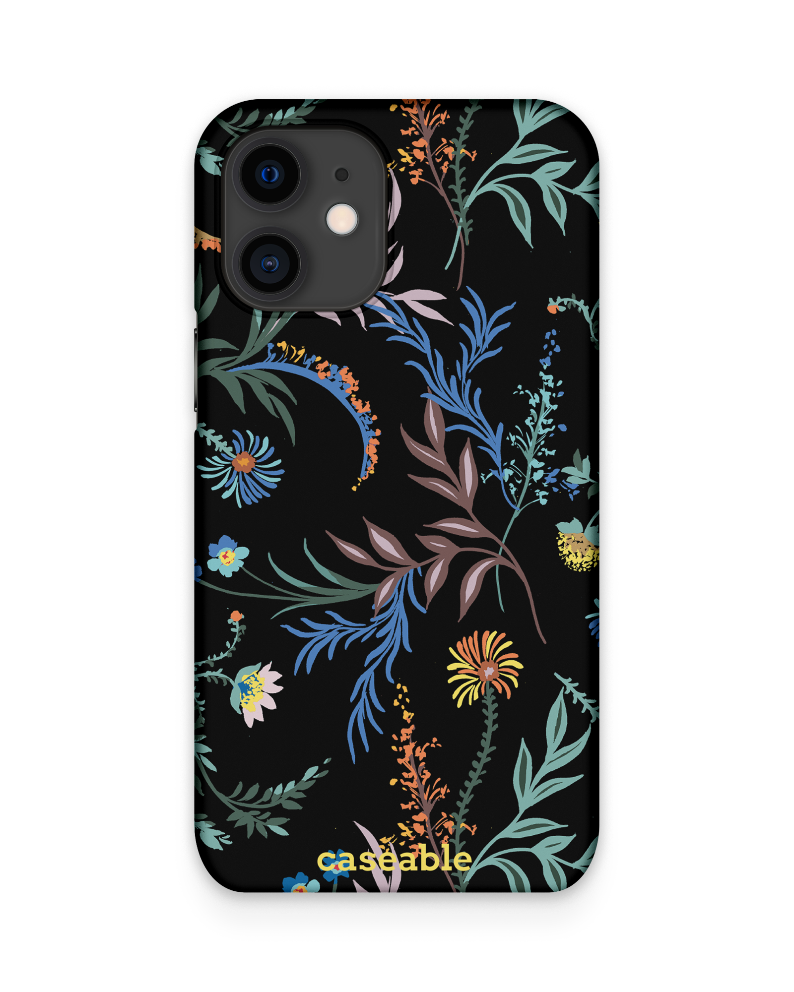 Woodland Spring Floral Hard Shell Phone Case Apple iPhone 12 mini