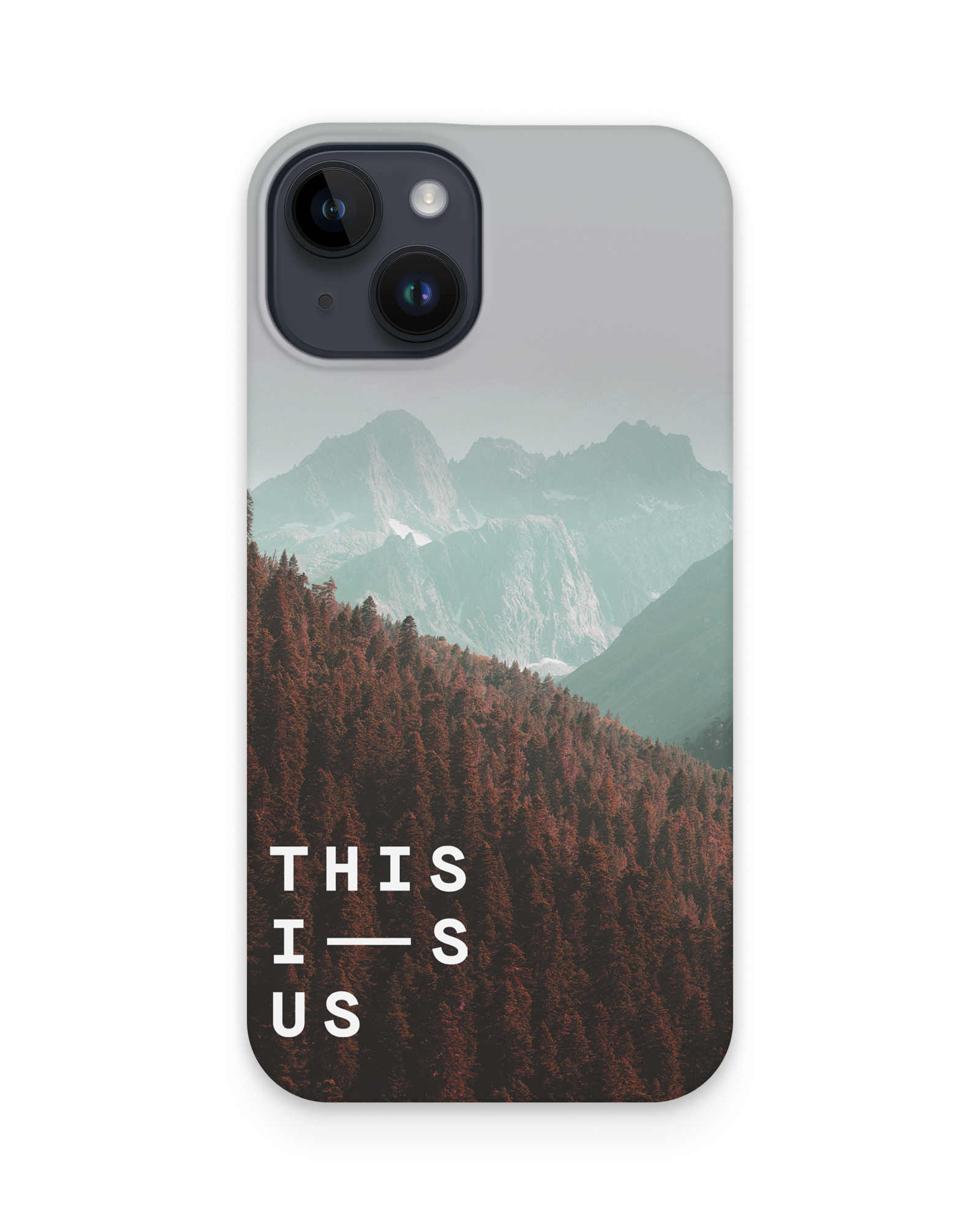 Into the Woods Hard Shell Phone Case Apple iPhone 15