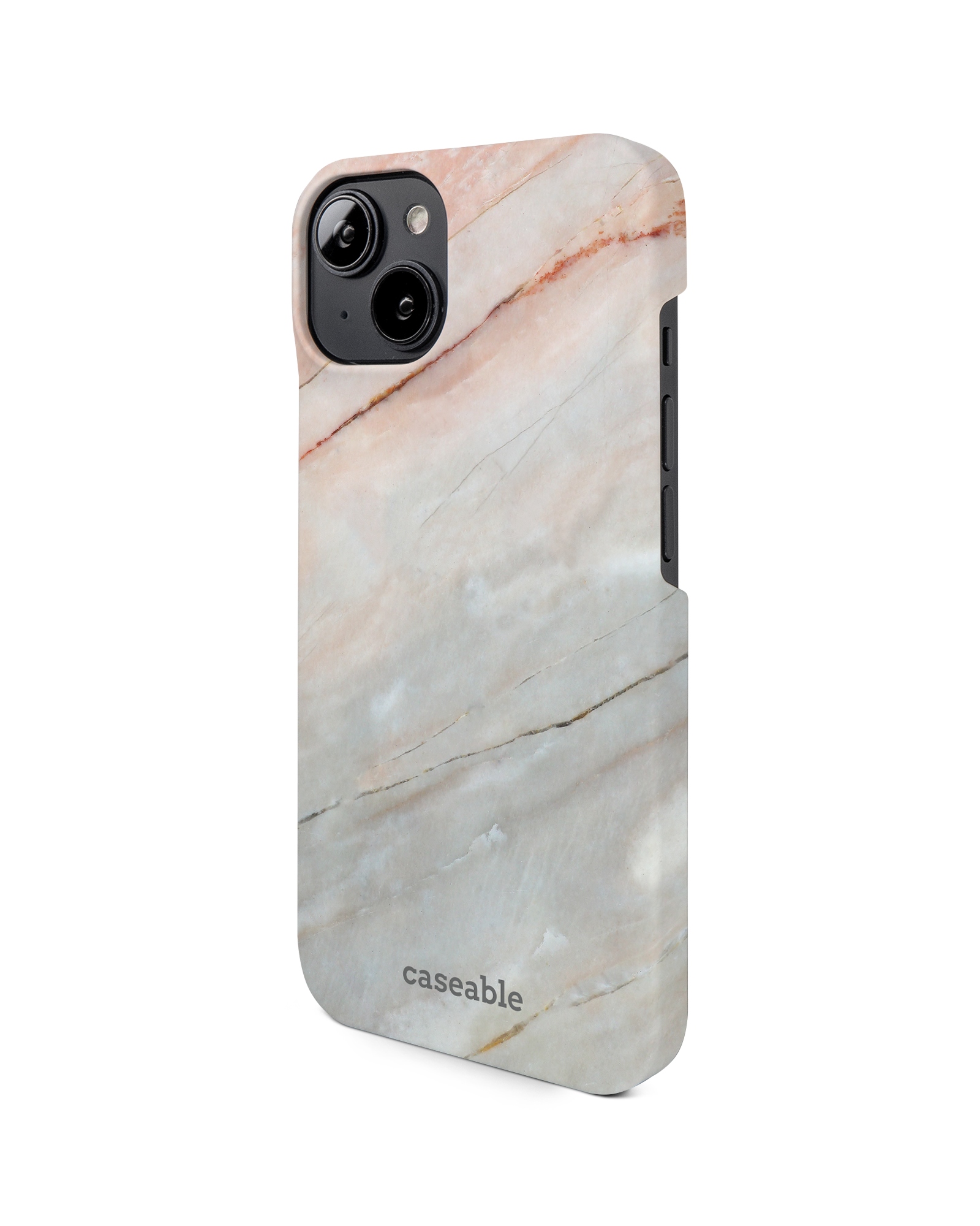 Mother of Pearl Marble Hard Shell Phone Case Apple iPhone 14