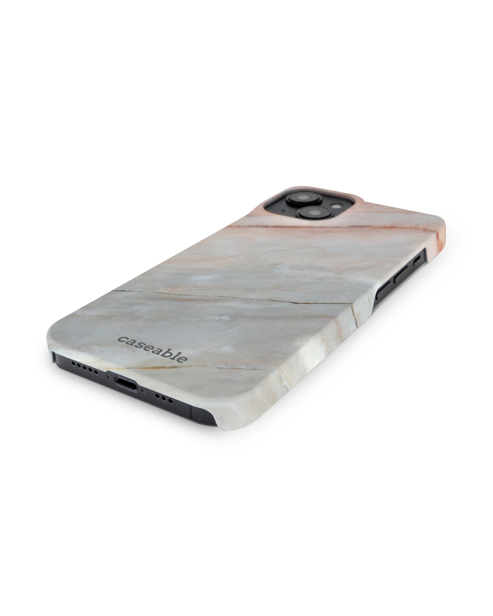 Mother of Pearl Marble Hard Shell Phone Case Apple iPhone 14