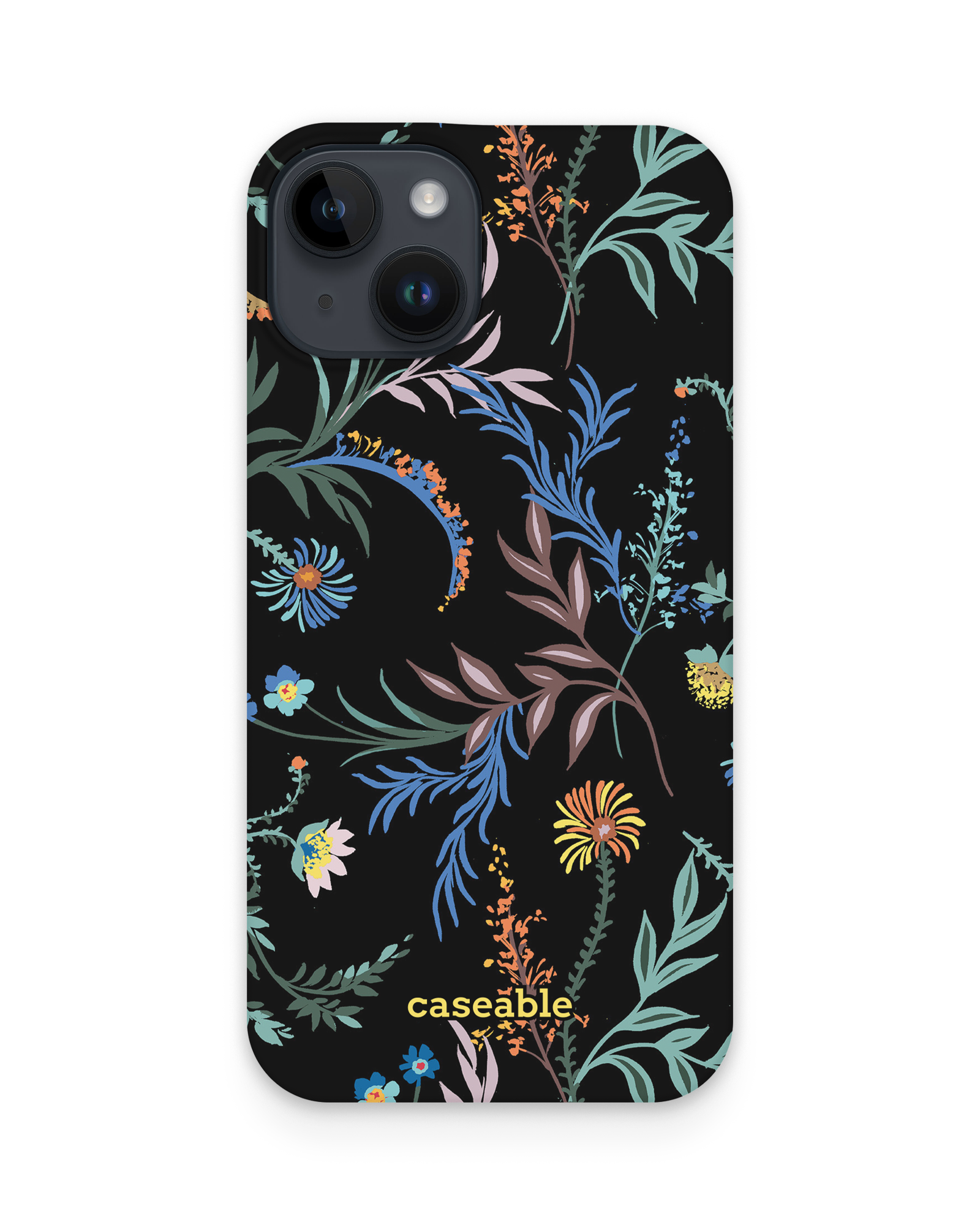 Woodland Spring Floral Hard Shell Phone Case Apple iPhone 14