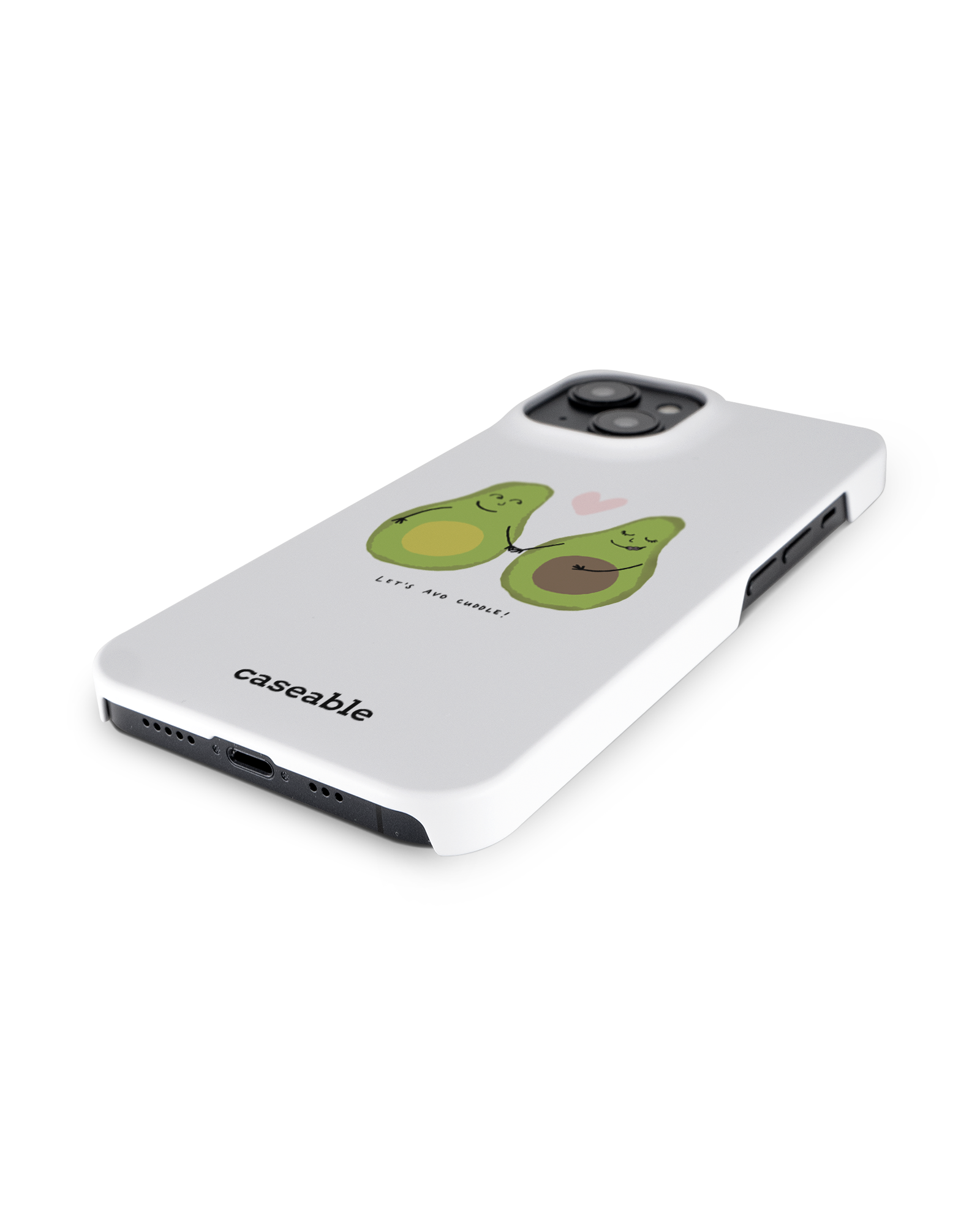Avocado Hard Shell Phone Case Apple iPhone 14