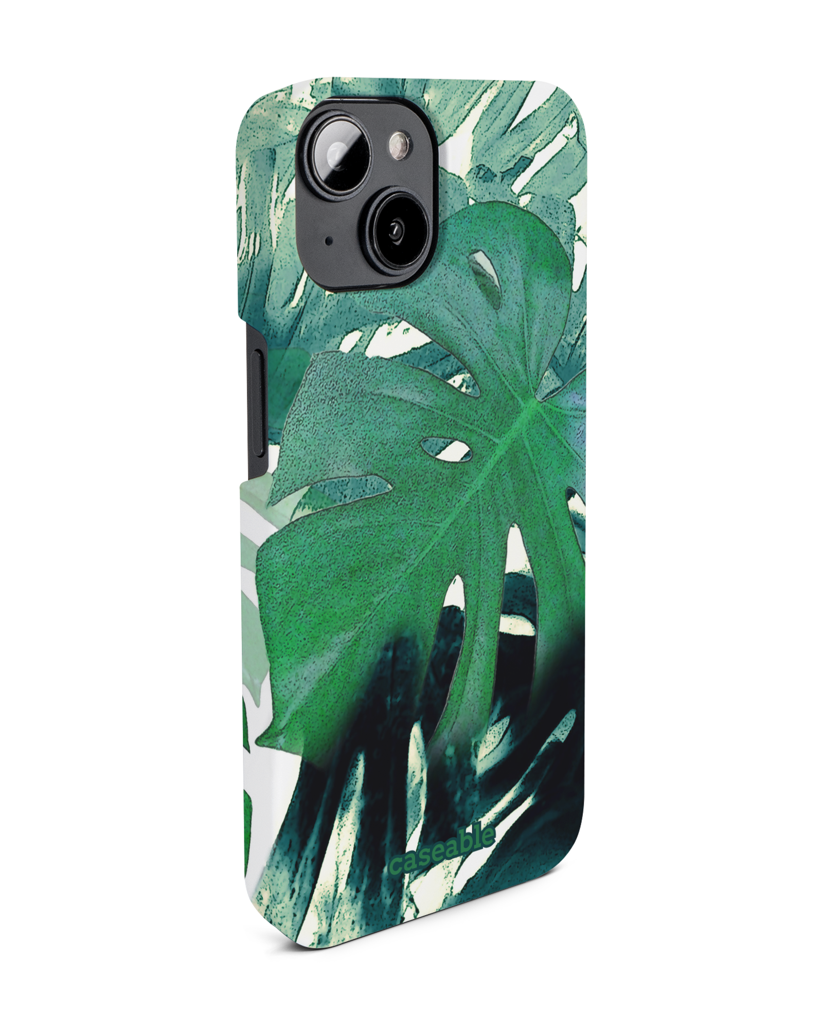 Saturated Plants Hard Shell Phone Case Apple iPhone 14