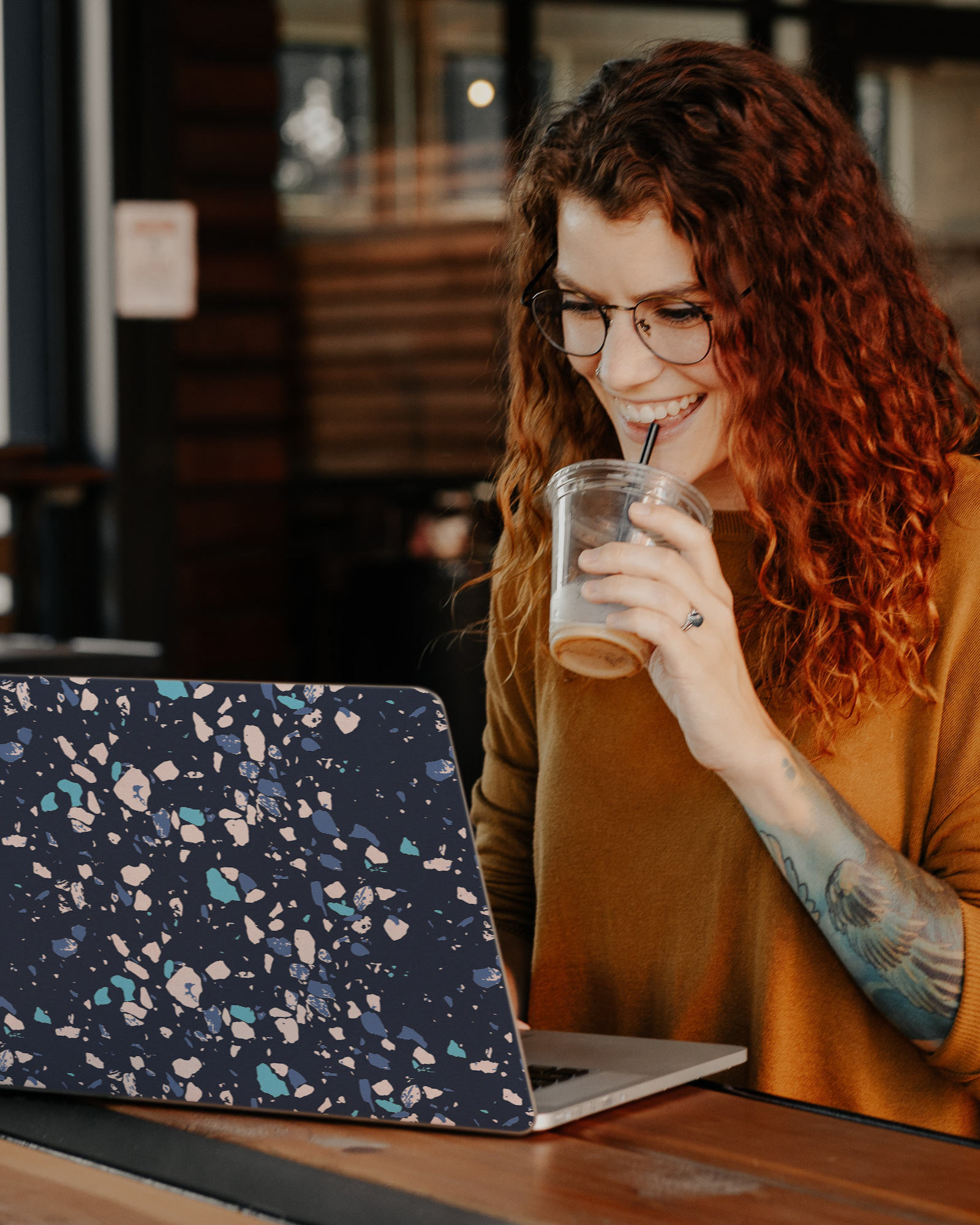 Speckled Marble Laptop Skin for 13