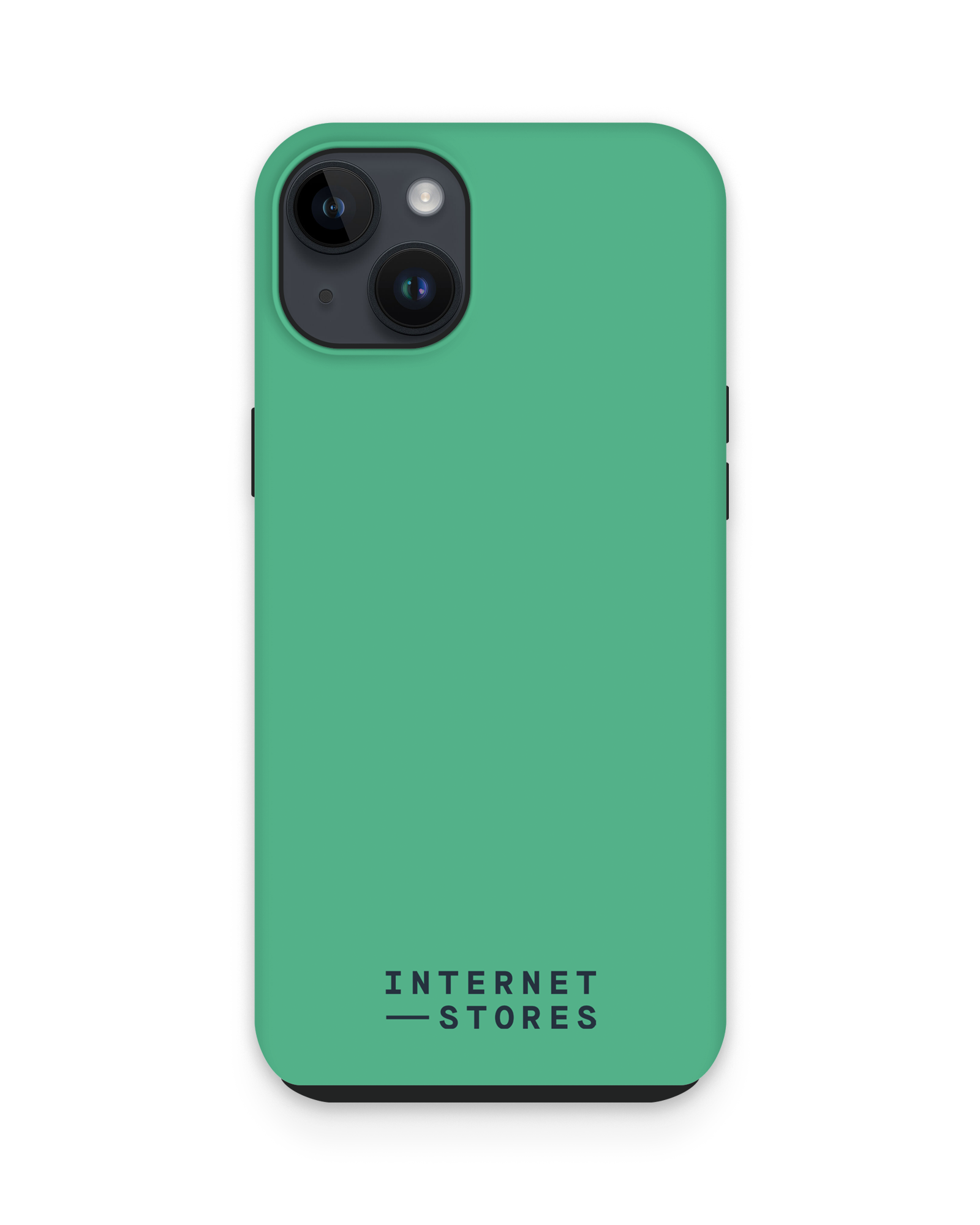 ISG Neon Green Premium Phone Case Apple iPhone 15 Plus