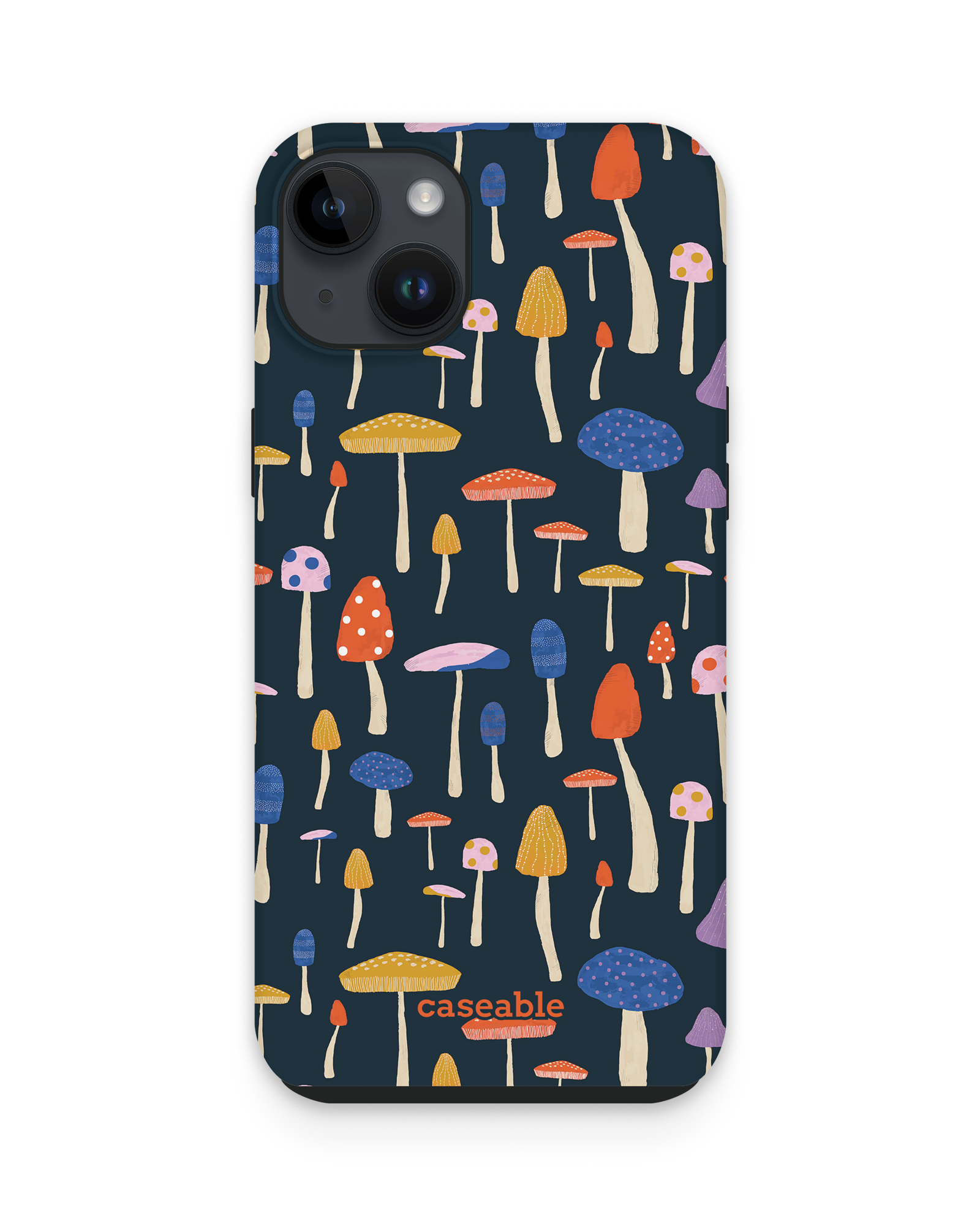 Mushroom Delights Premium Phone Case Apple iPhone 15 Plus