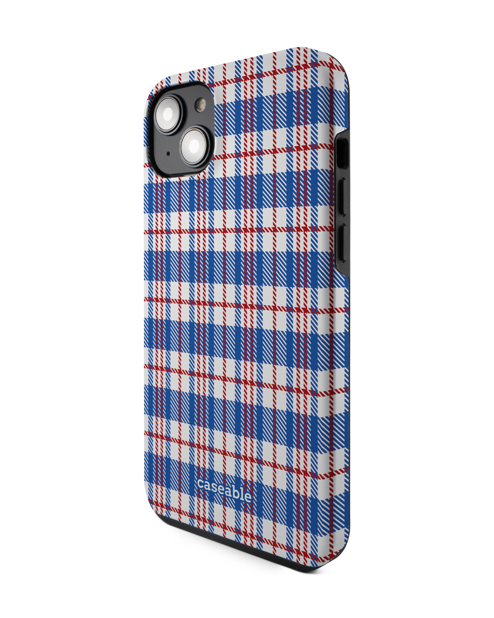 Plaid Market Bag Premium Phone Case Apple iPhone 14 Plus