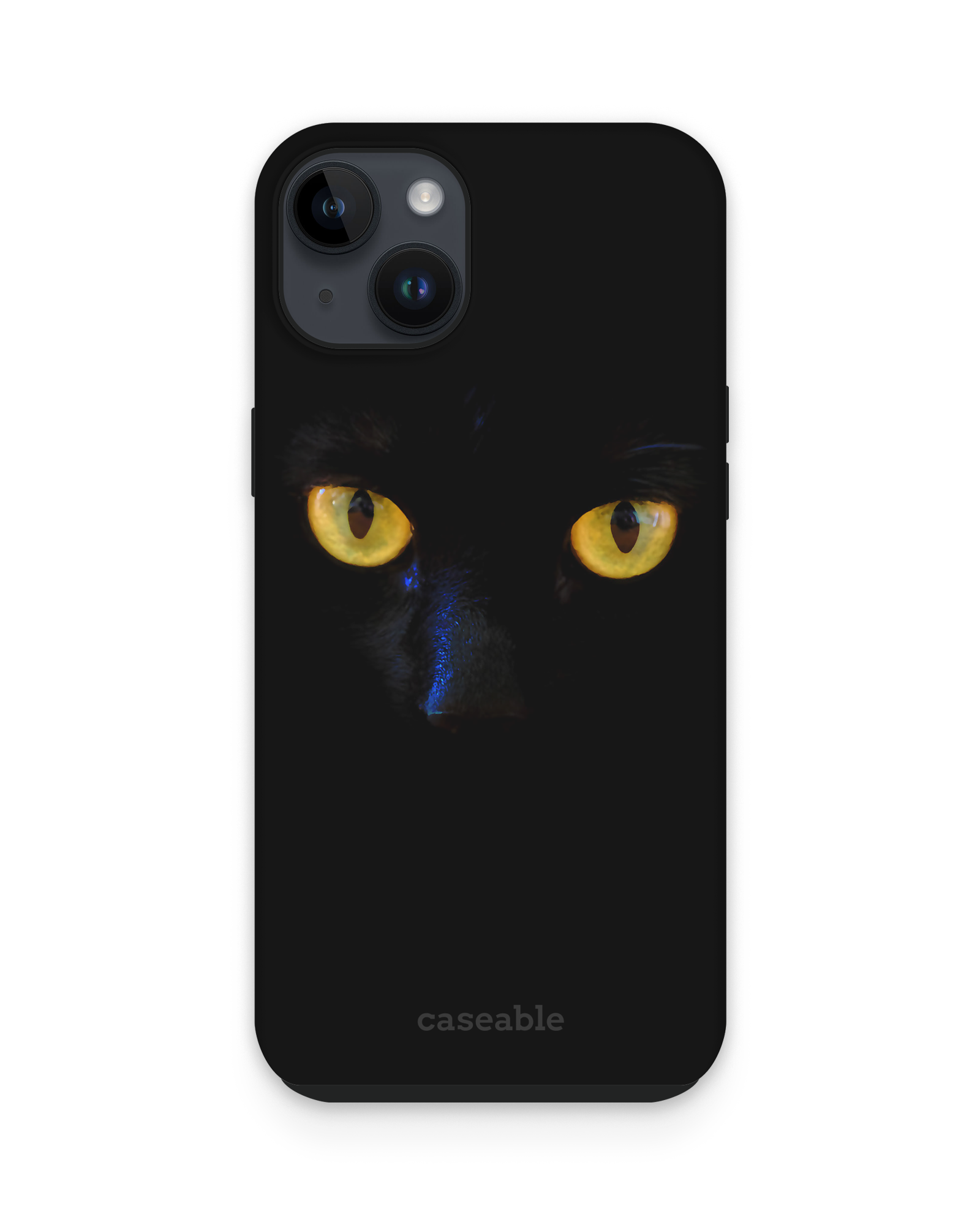Black Cat Premium Phone Case Apple iPhone 15 Plus