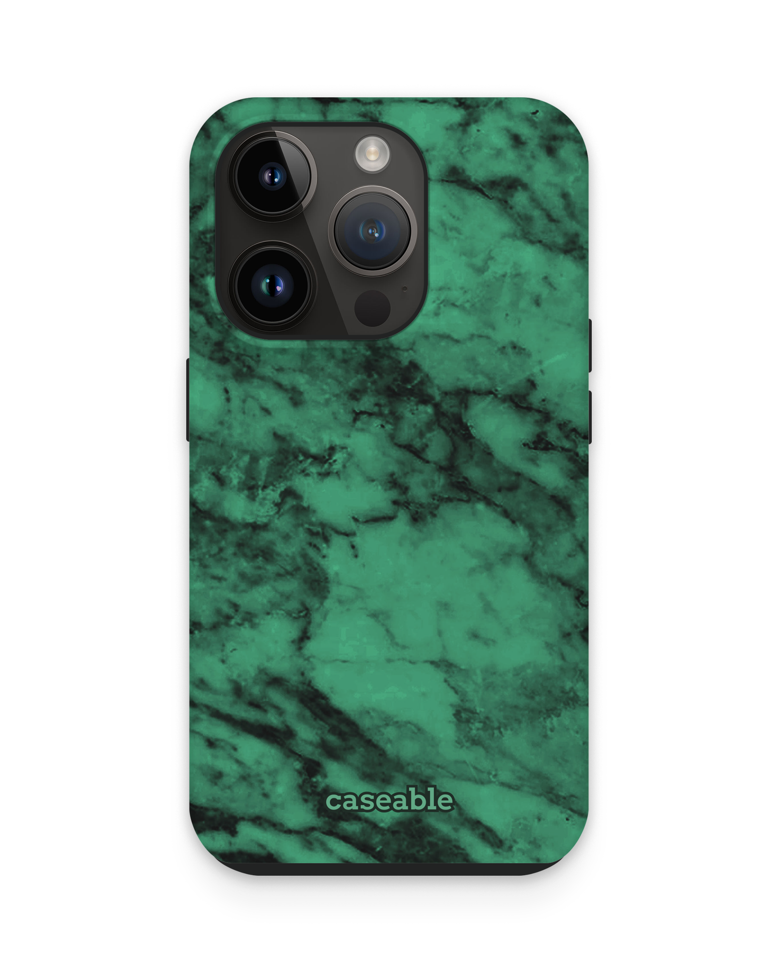 Green Marble Premium Phone Case Apple iPhone 14 Pro