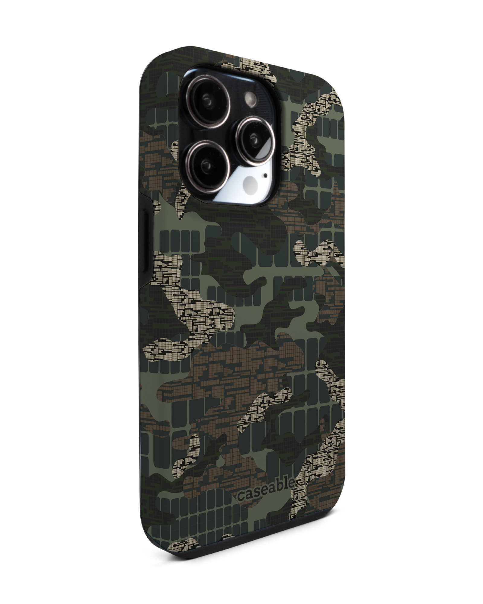 Green Camo Mix Premium Phone Case Apple iPhone 14 Pro