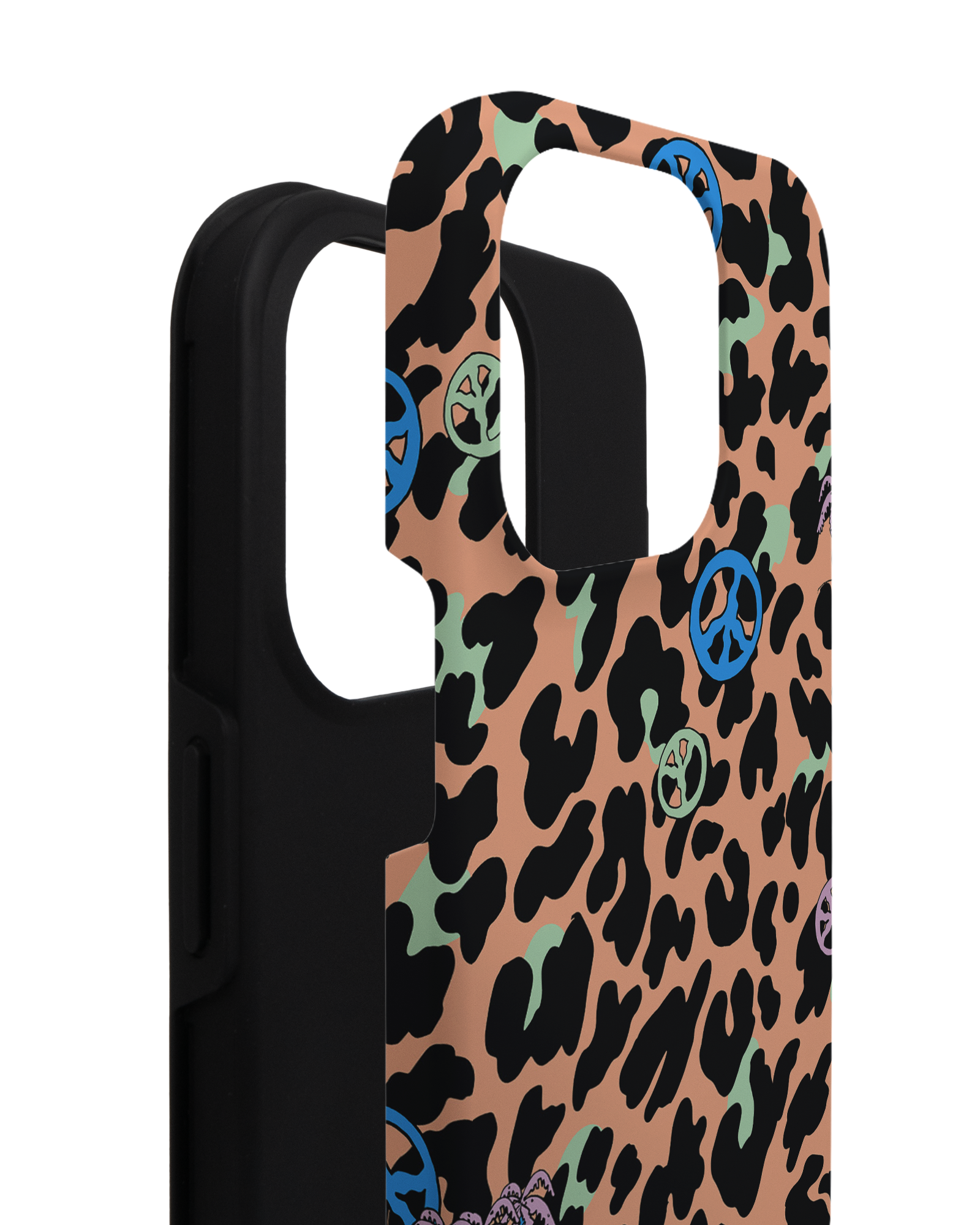 Leopard Peace Palms Premium Phone Case Apple iPhone 14 Pro