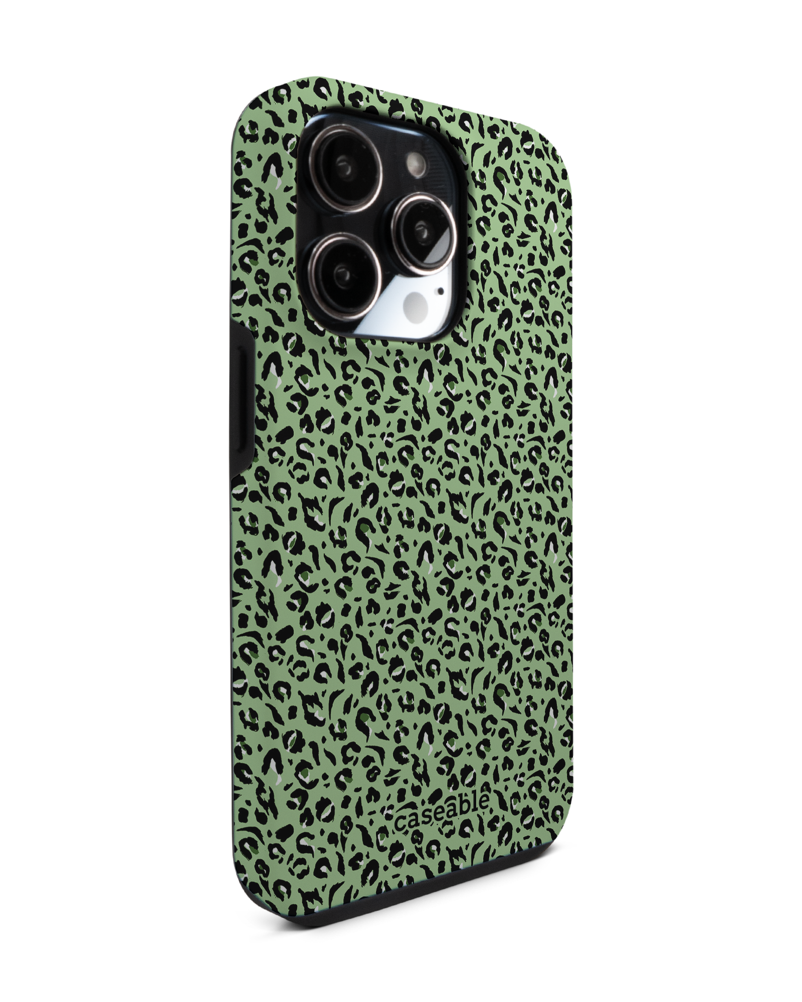 Mint Leopard Premium Phone Case Apple iPhone 14 Pro