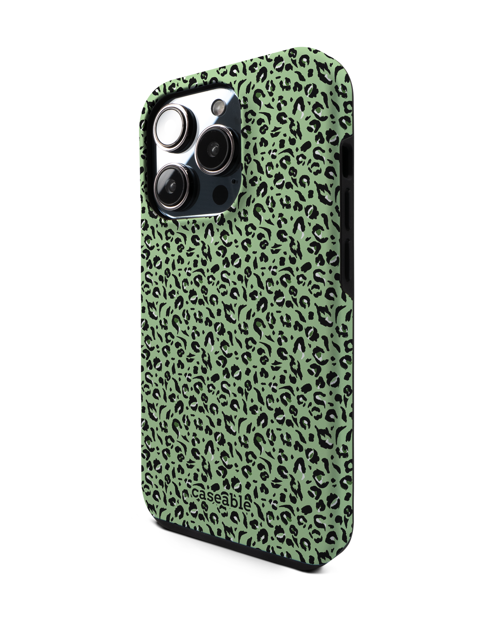 Mint Leopard Premium Phone Case Apple iPhone 14 Pro