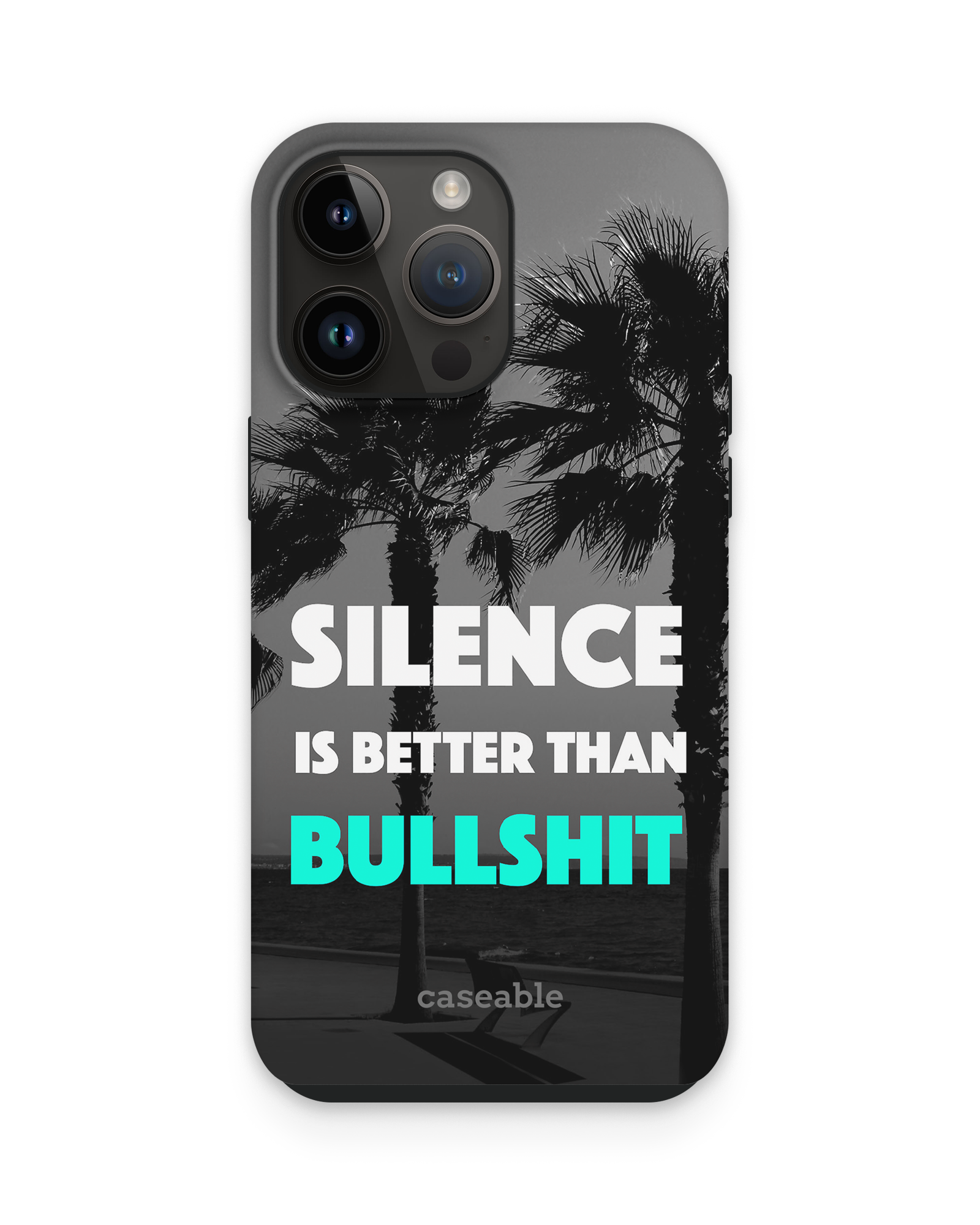 Silence is Better Premium Phone Case Apple iPhone 14 Pro Max