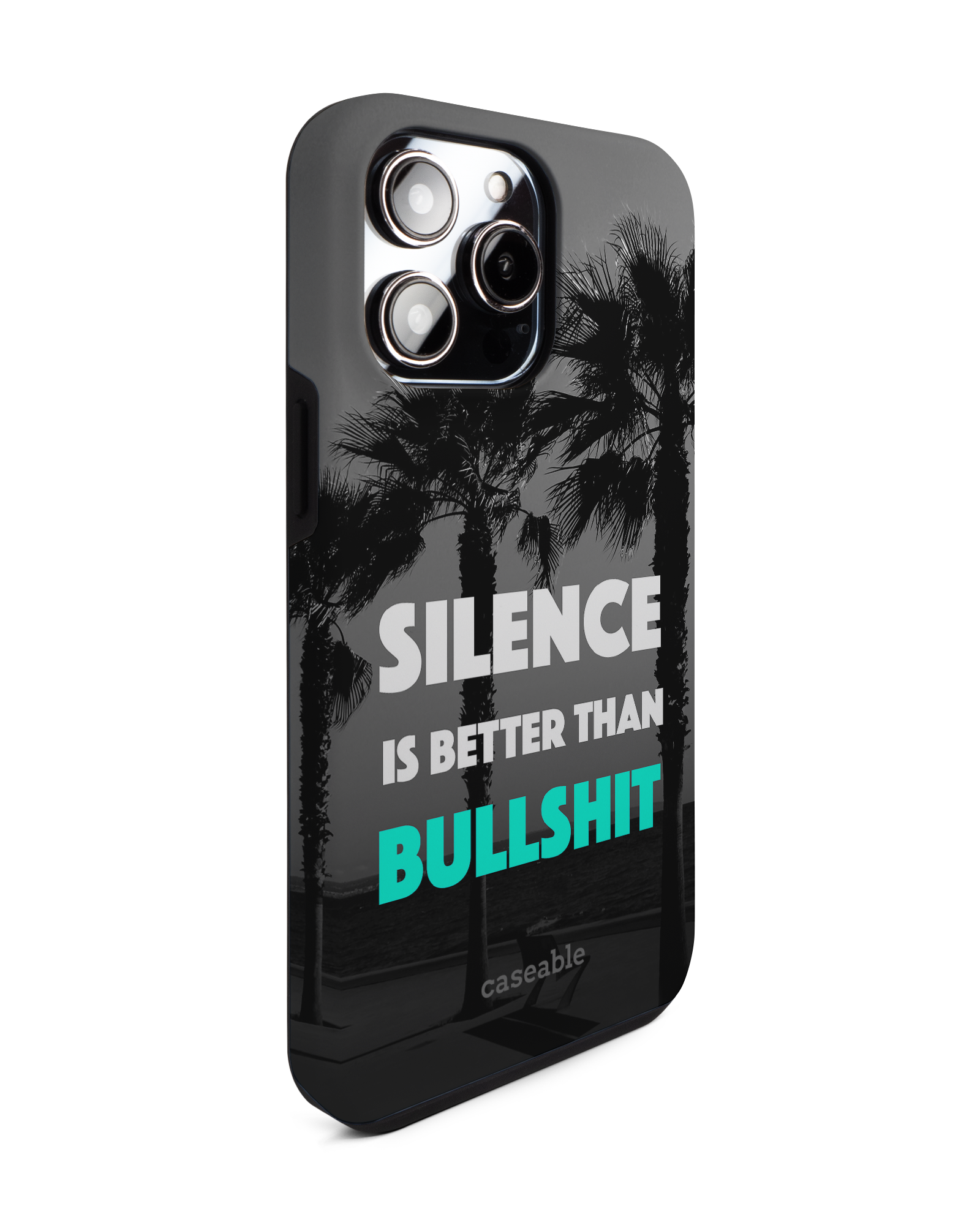 Silence is Better Premium Phone Case Apple iPhone 14 Pro Max