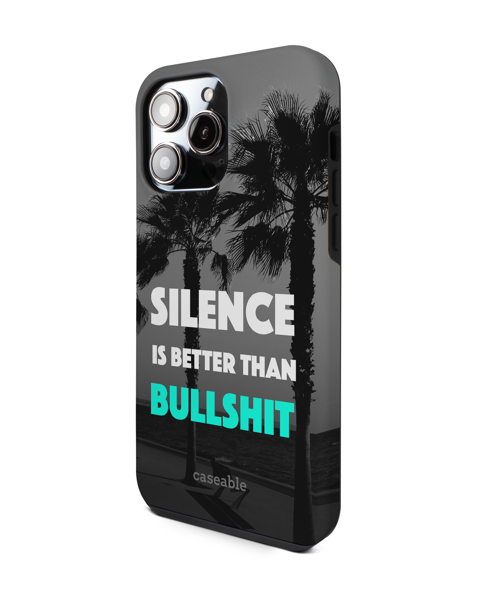 Silence is Better Premium Phone Case Apple iPhone 14 Pro Max