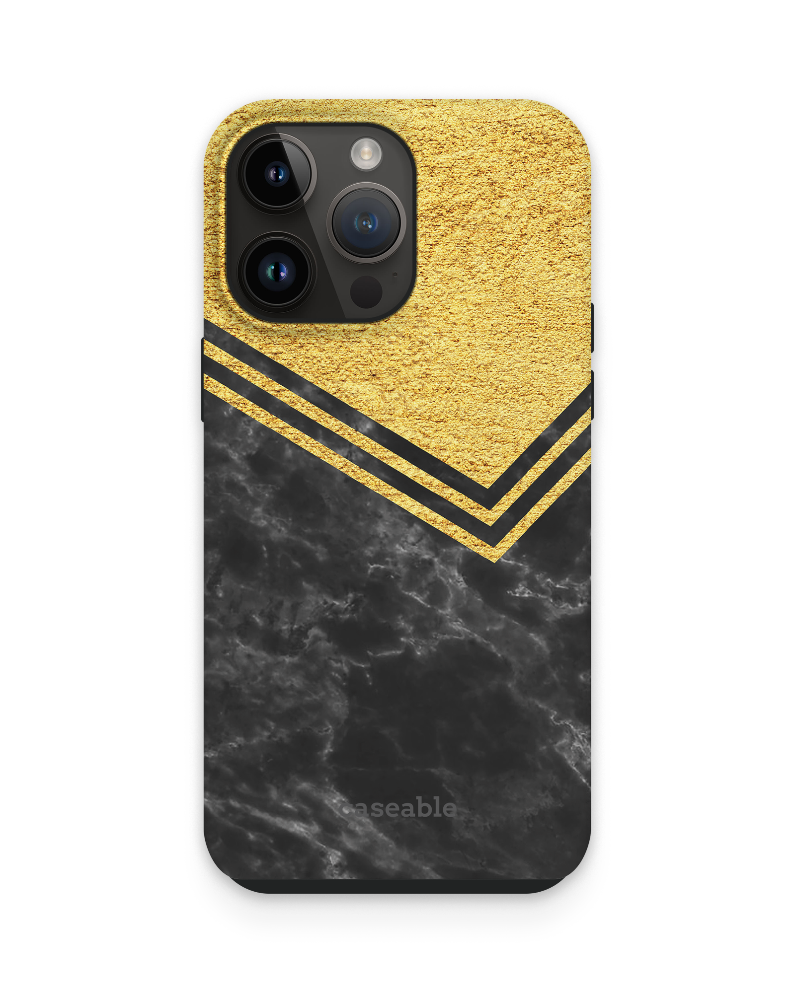 Gold Marble Premium Phone Case Apple iPhone 14 Pro Max