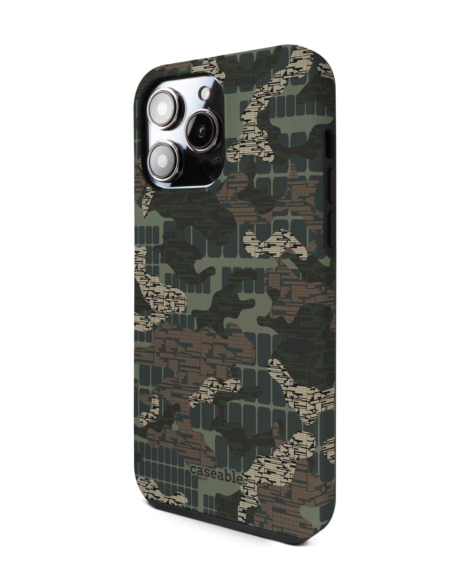 Green Camo Mix Premium Phone Case Apple iPhone 14 Pro Max