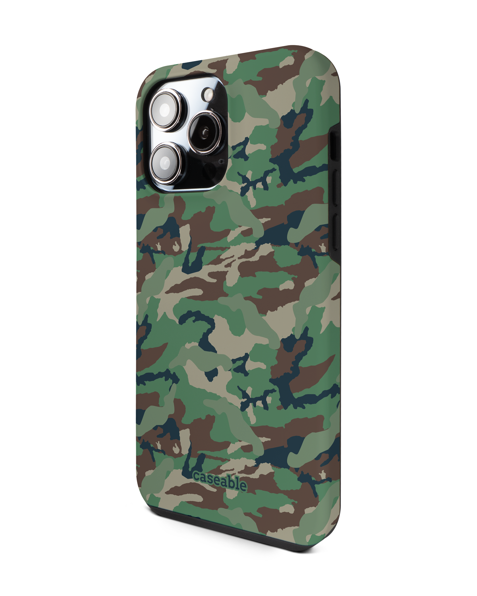 Green and Brown Camo Premium Phone Case Apple iPhone 14 Pro Max