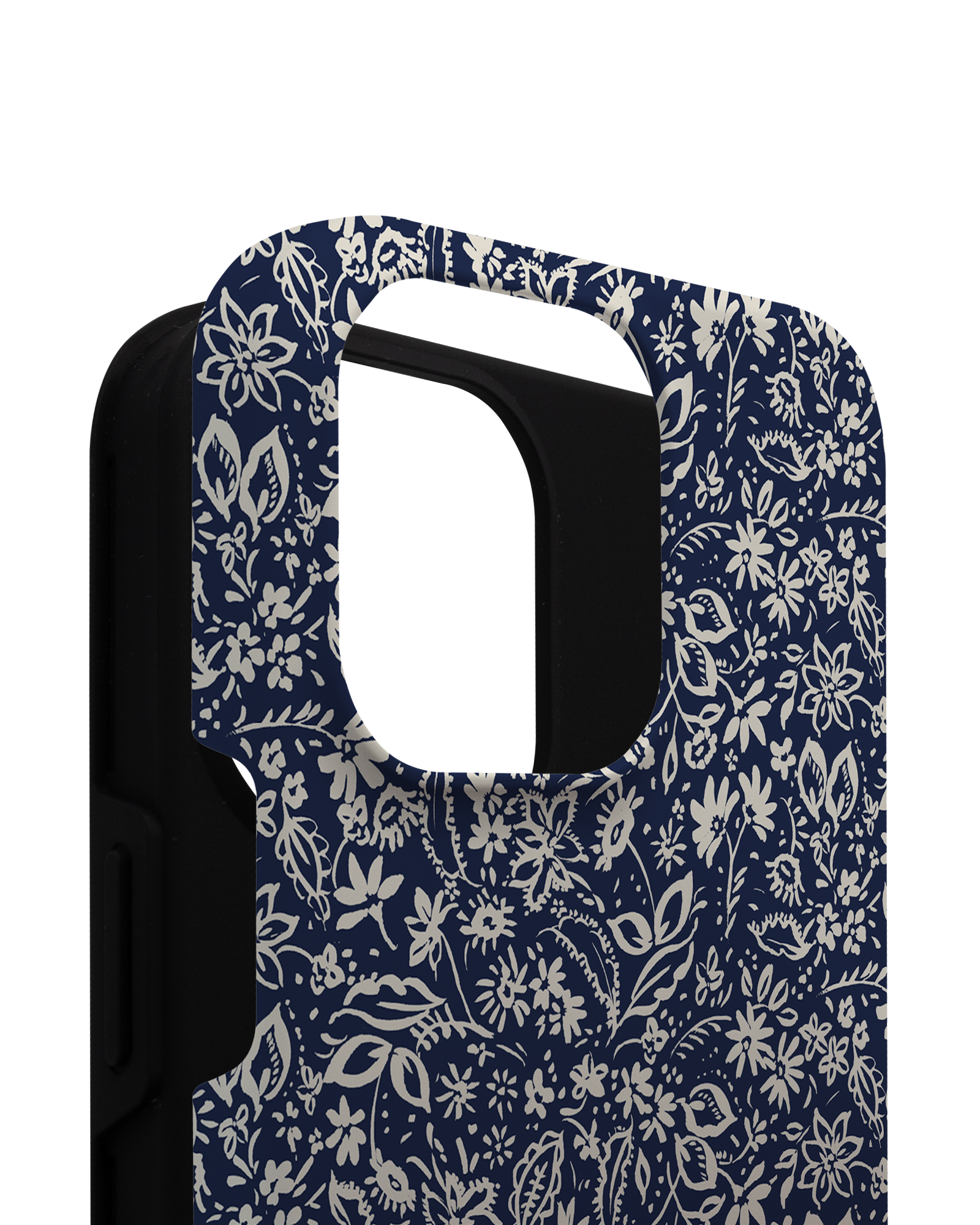 Ditsy Blue Paisley Premium Phone Case Apple iPhone 14 Pro Max