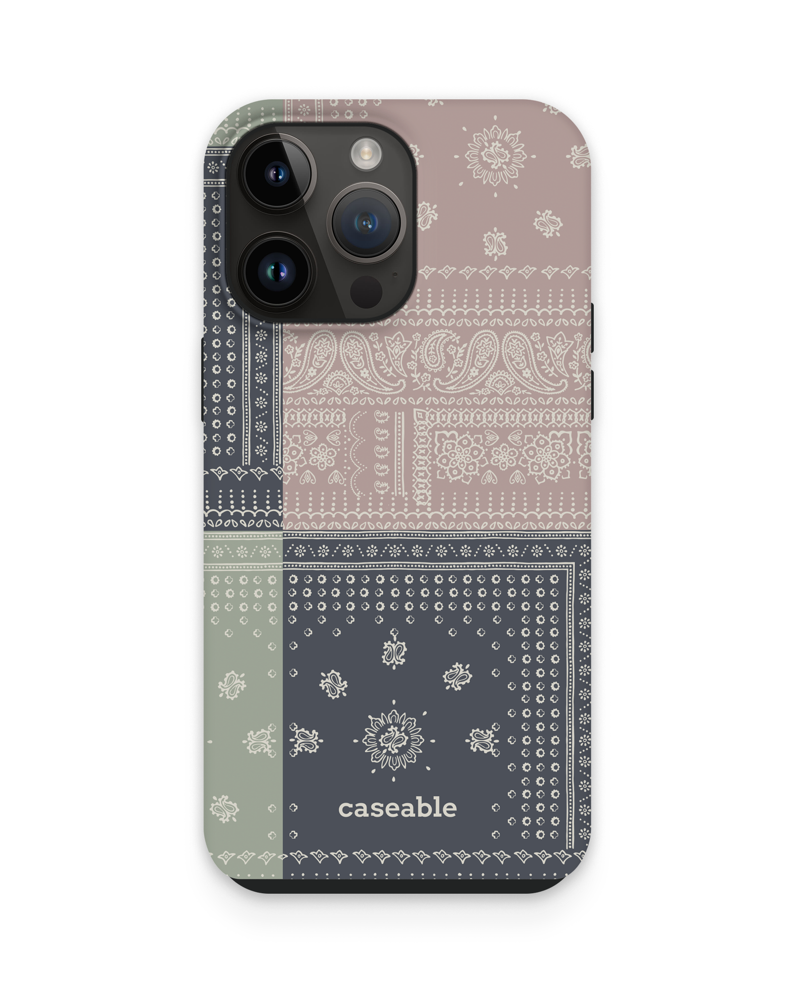 Bandana Patchwork Premium Phone Case Apple iPhone 14 Pro Max