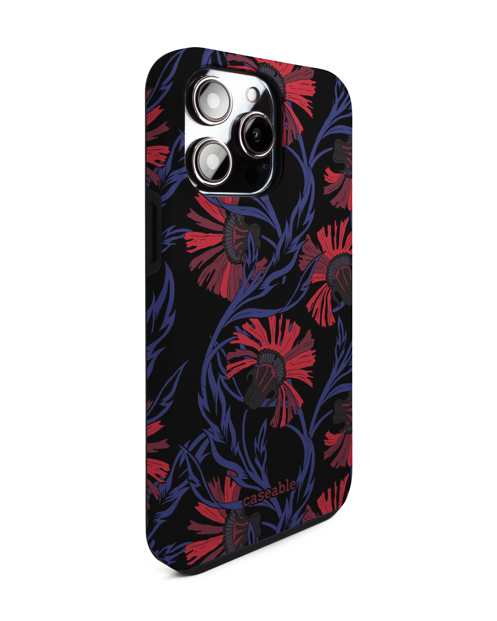 Midnight Floral Premium Phone Case Apple iPhone 14 Pro Max