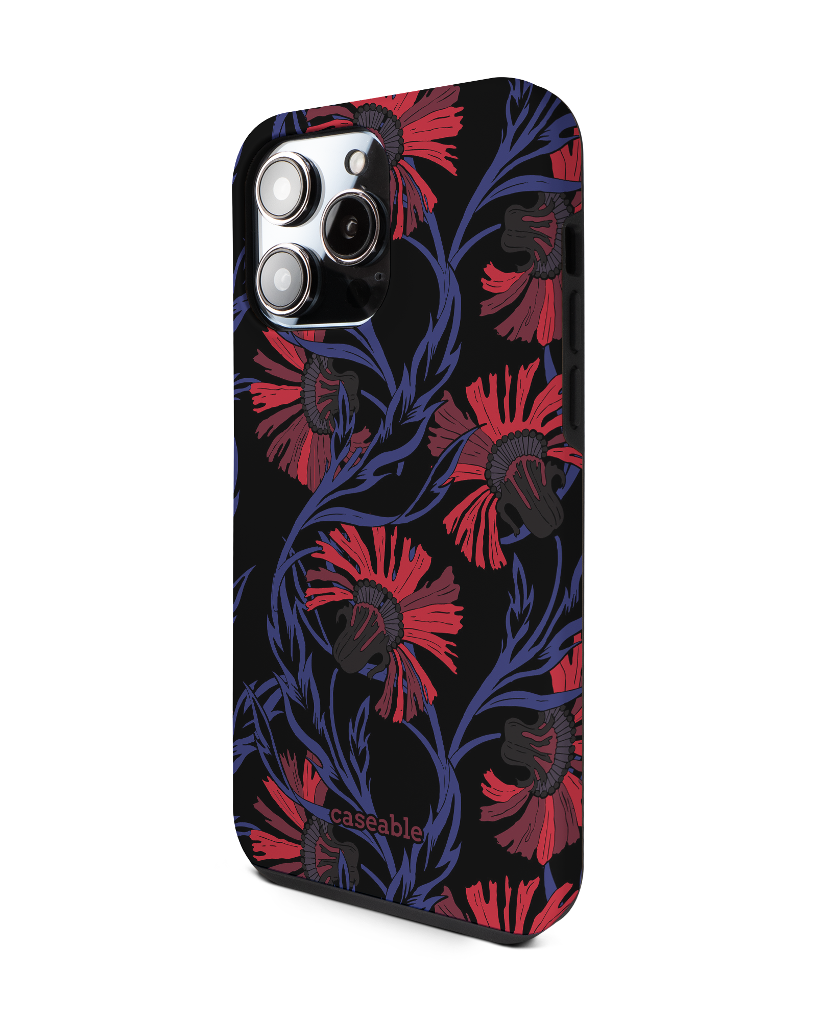 Midnight Floral Premium Phone Case Apple iPhone 14 Pro Max